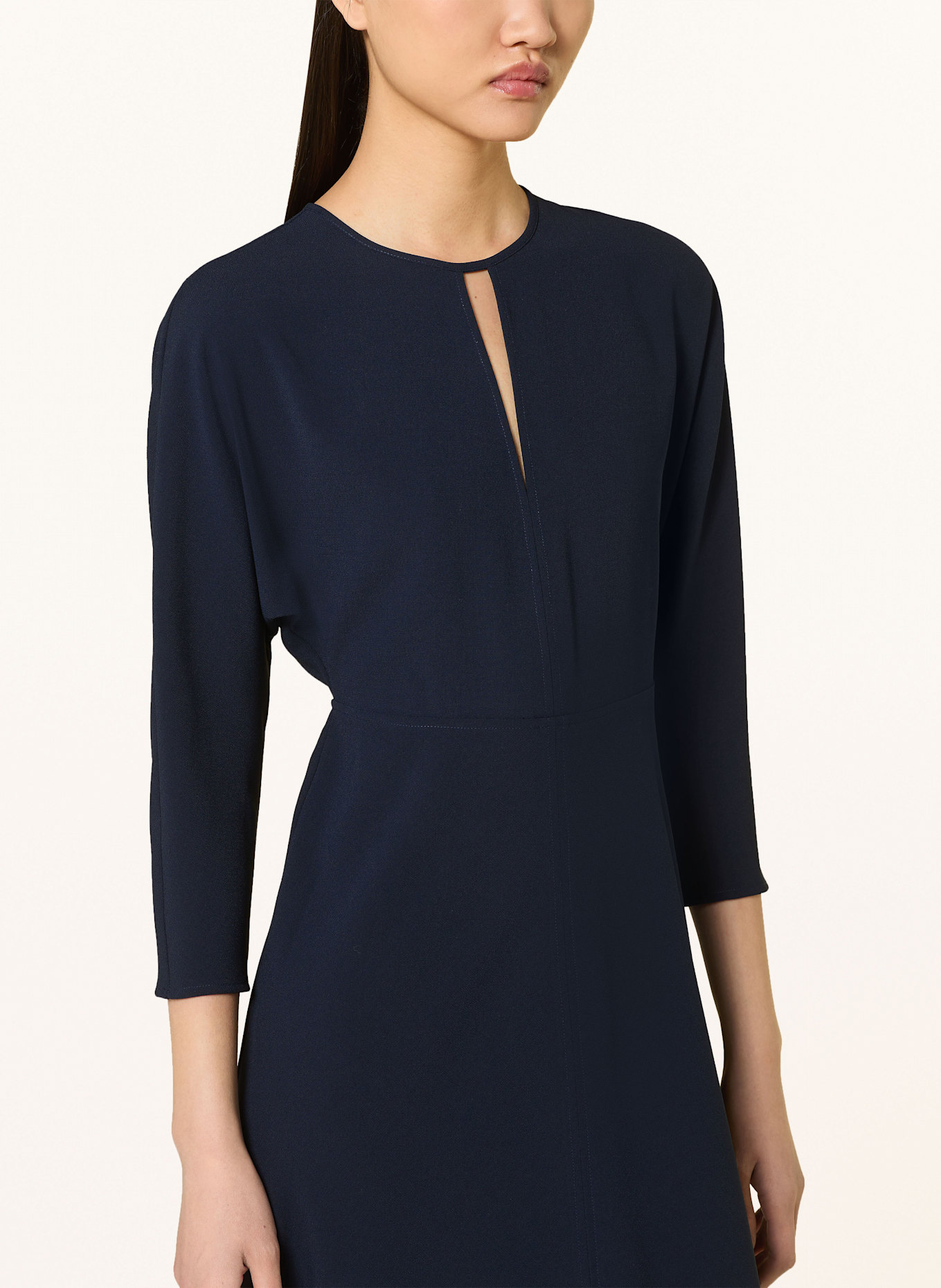 JOOP! Kleid DOREEN mit 3/4-Arm: DUNKELBLAU