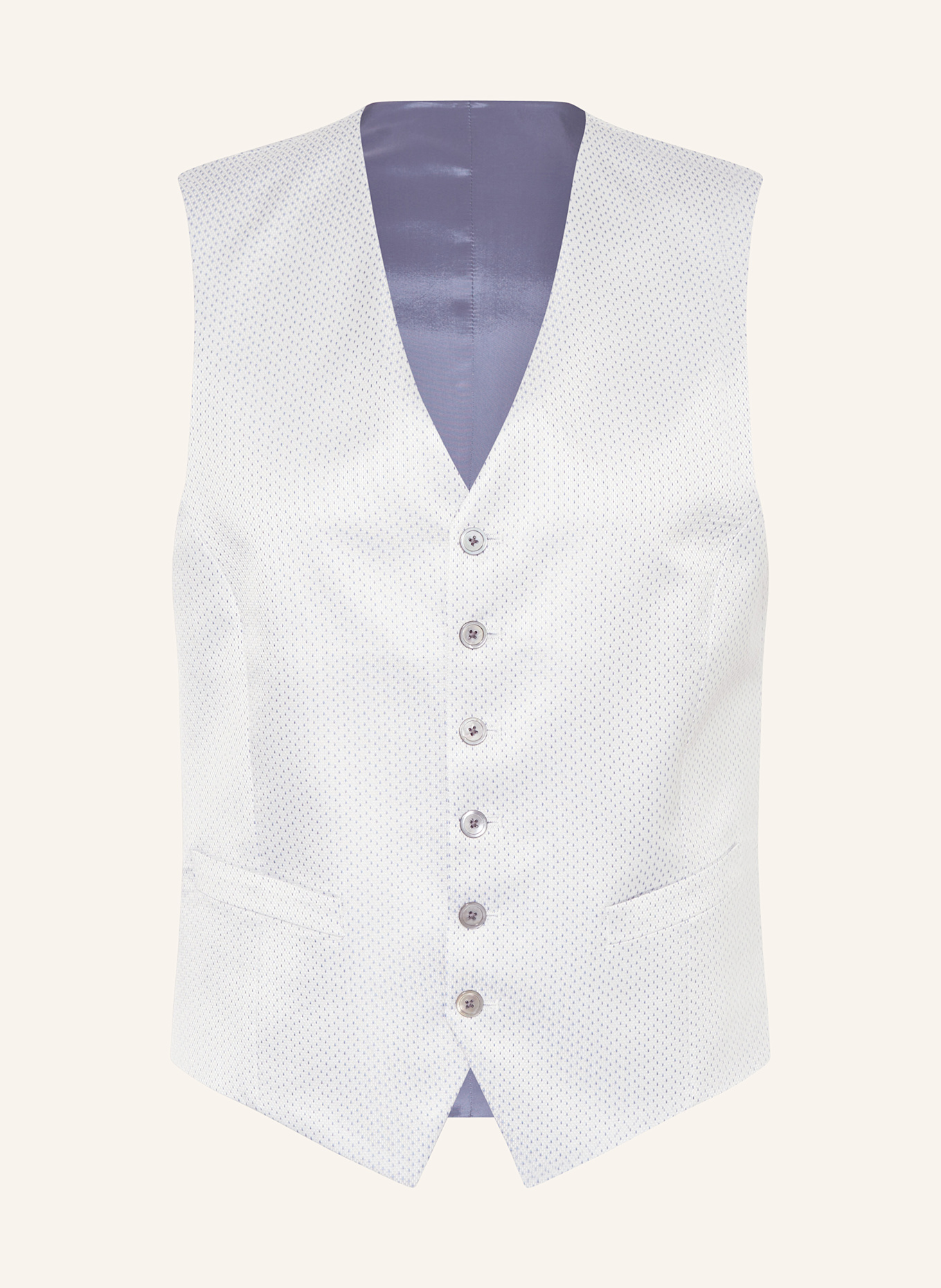 JOOP! Anzugweste WEAZER Extra Slim Fit: SILBER/ BLAU