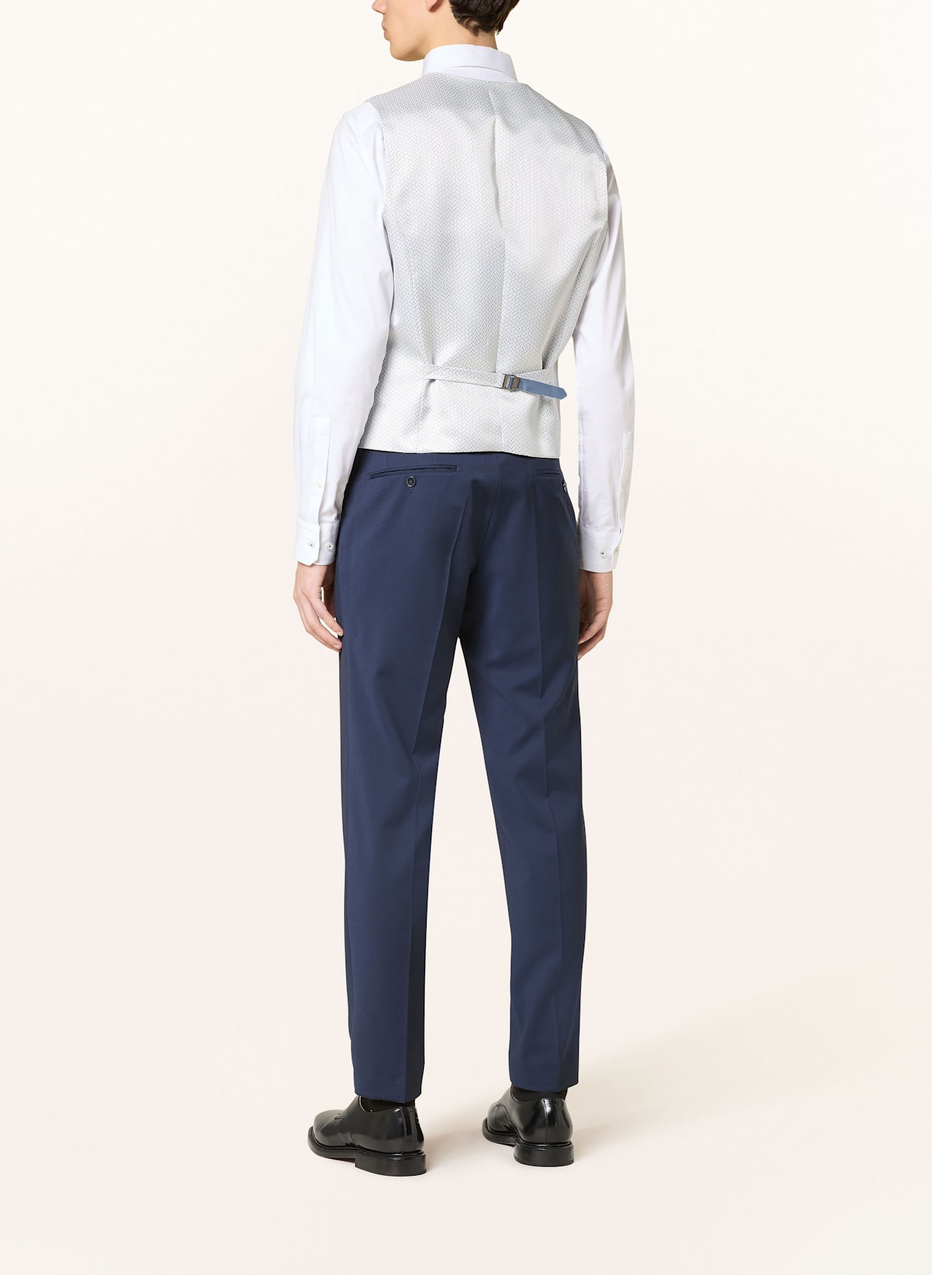 JOOP! Anzugweste WEAZER Extra Slim Fit: SILBER/ BLAU