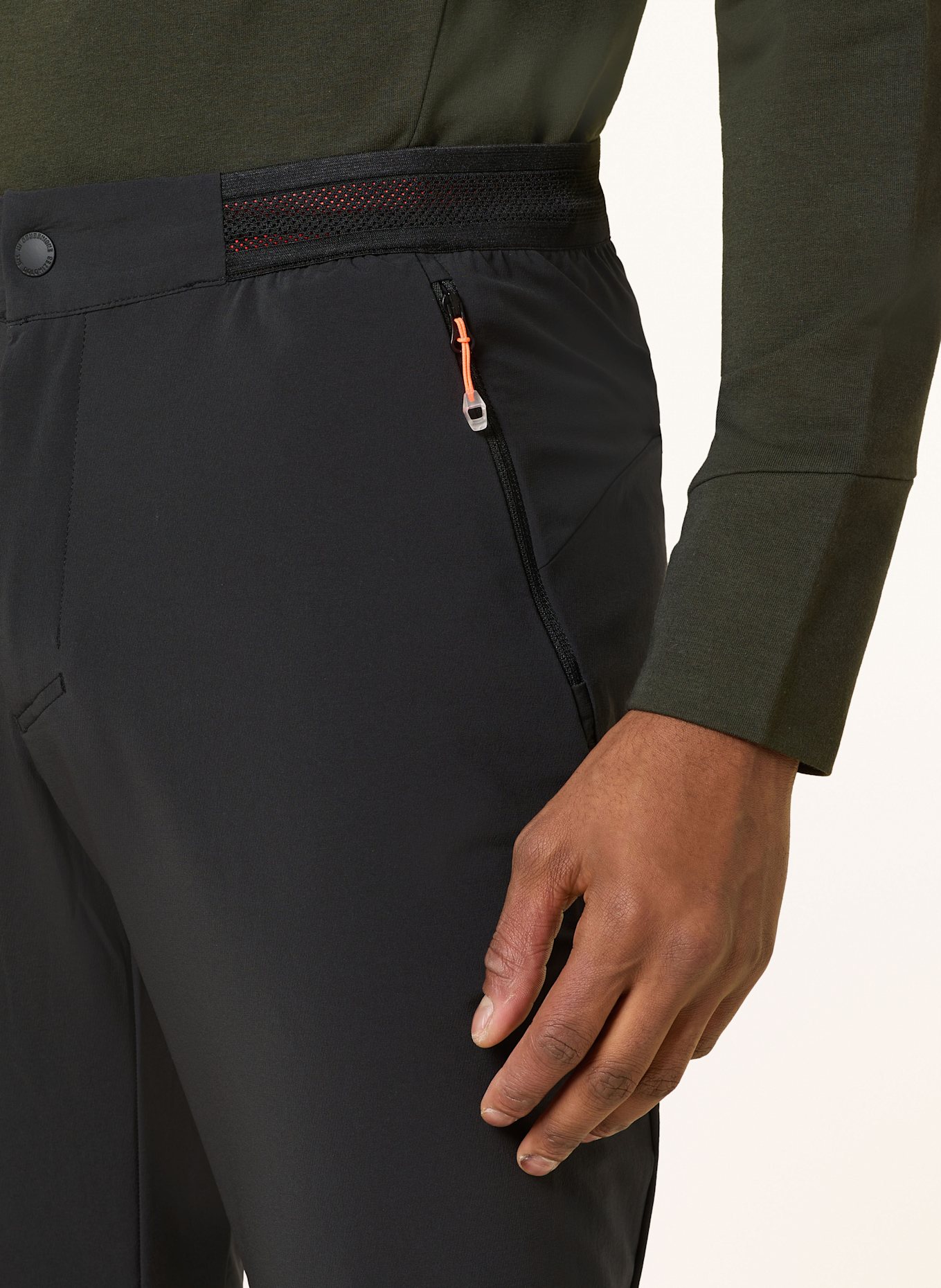 SALEWA Spodnie trekkingowe PEDROC 4 DURASTRETCH: CZARNY