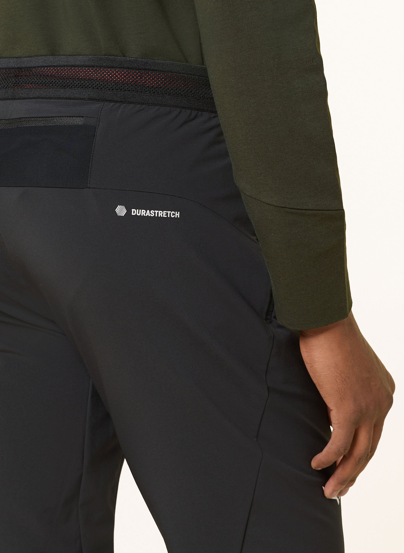 SALEWA Spodnie trekkingowe PEDROC 4 DURASTRETCH: CZARNY