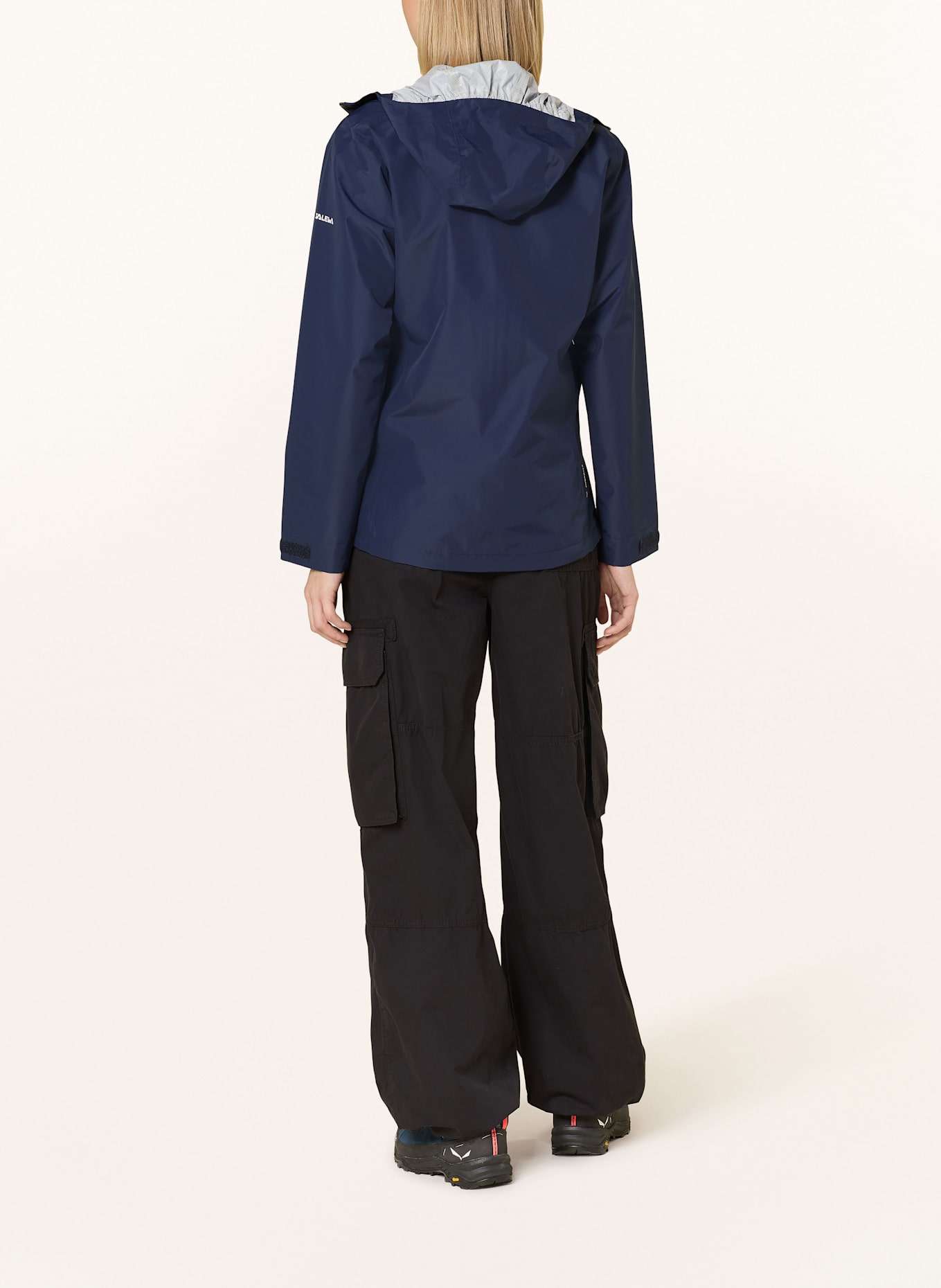 SALEWA Kurtka hardshell PUEZ 2.5L PTX: GRANATOWY