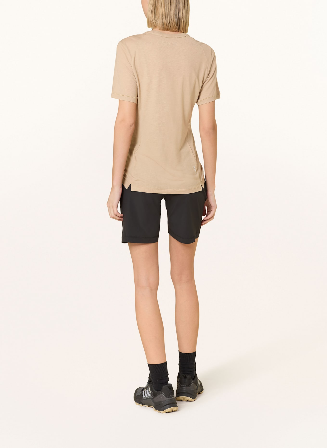 SALEWA T-shirt PUEZ DRY'TON: LIGHT BROWN