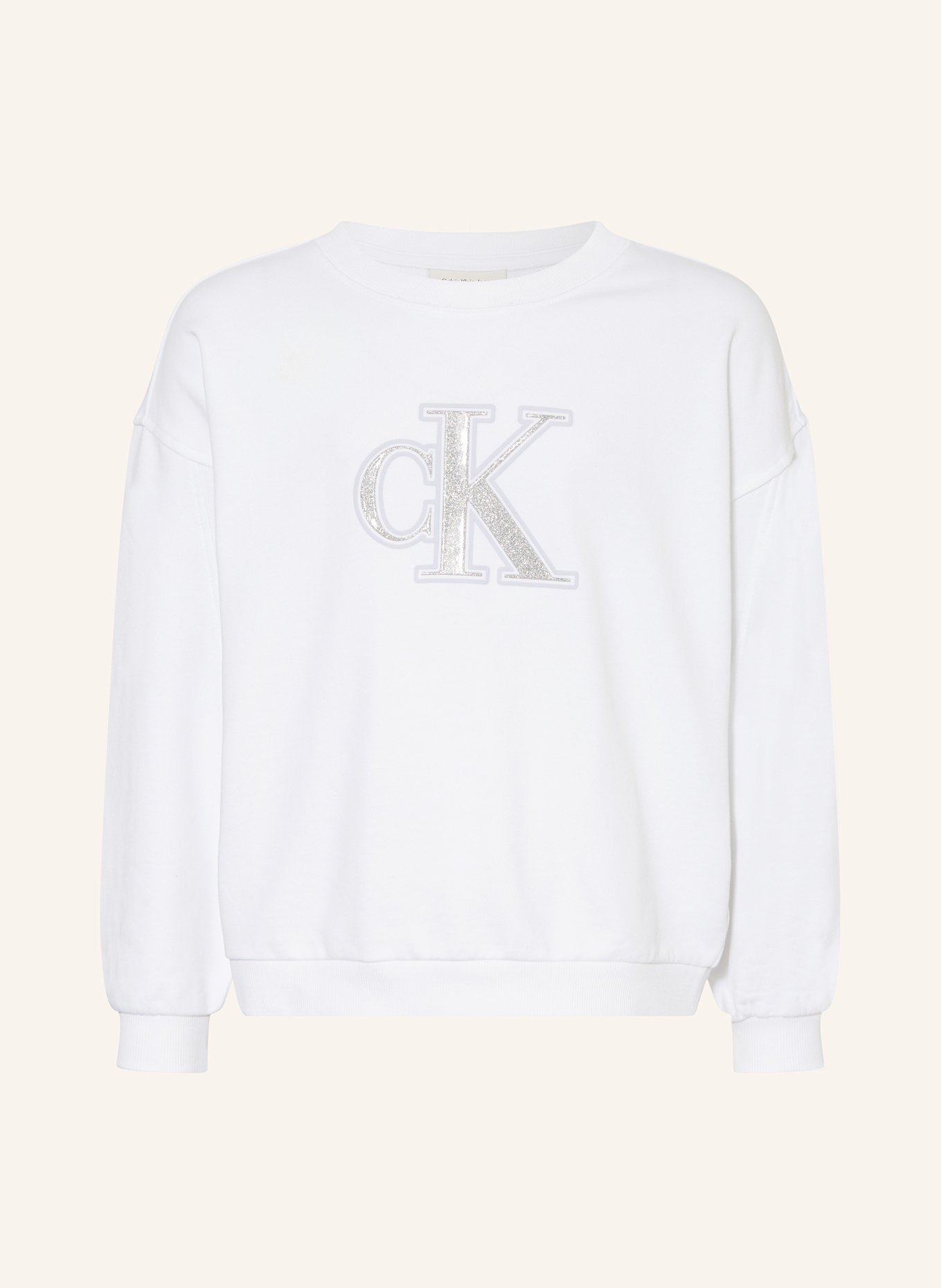 Calvin Klein Sweatshirt: WEISS