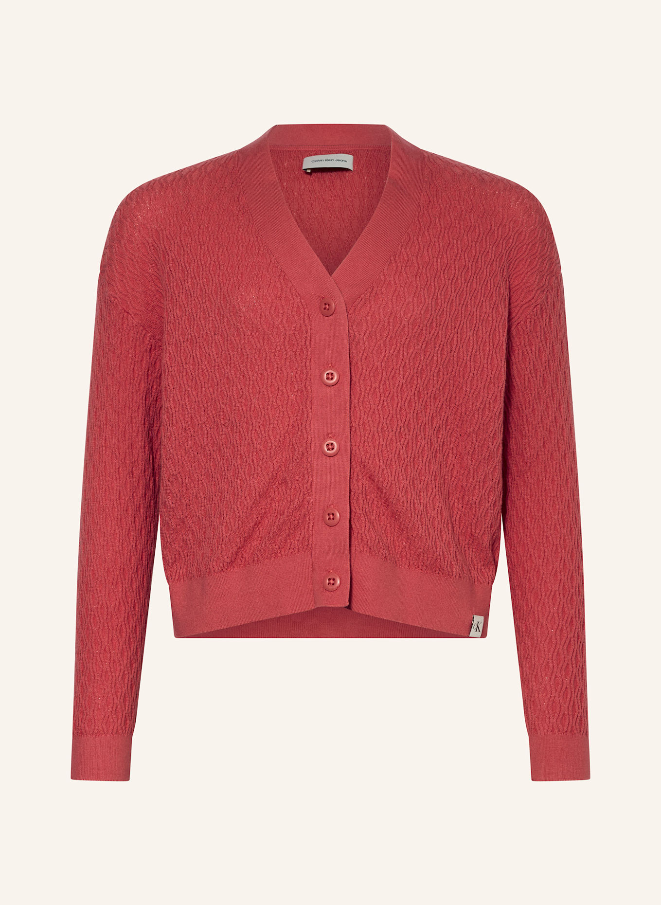 Calvin Klein Strickjacke: ROT