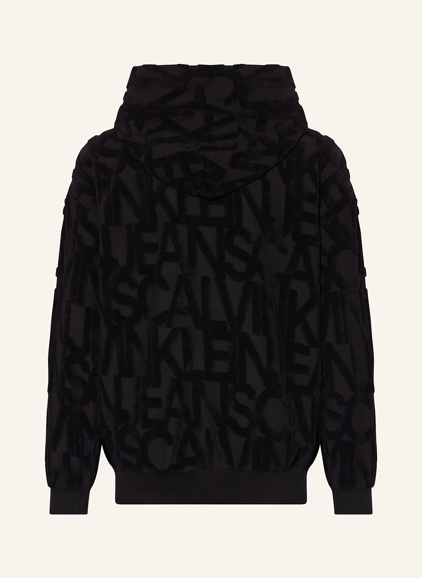 Calvin Klein Sweatjacke: SCHWARZ