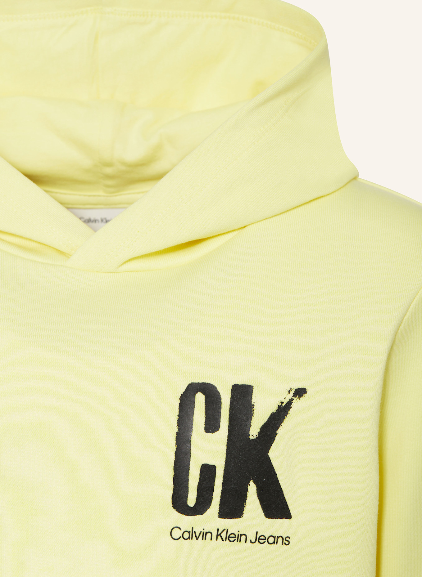Calvin Klein Hoodie: GELB