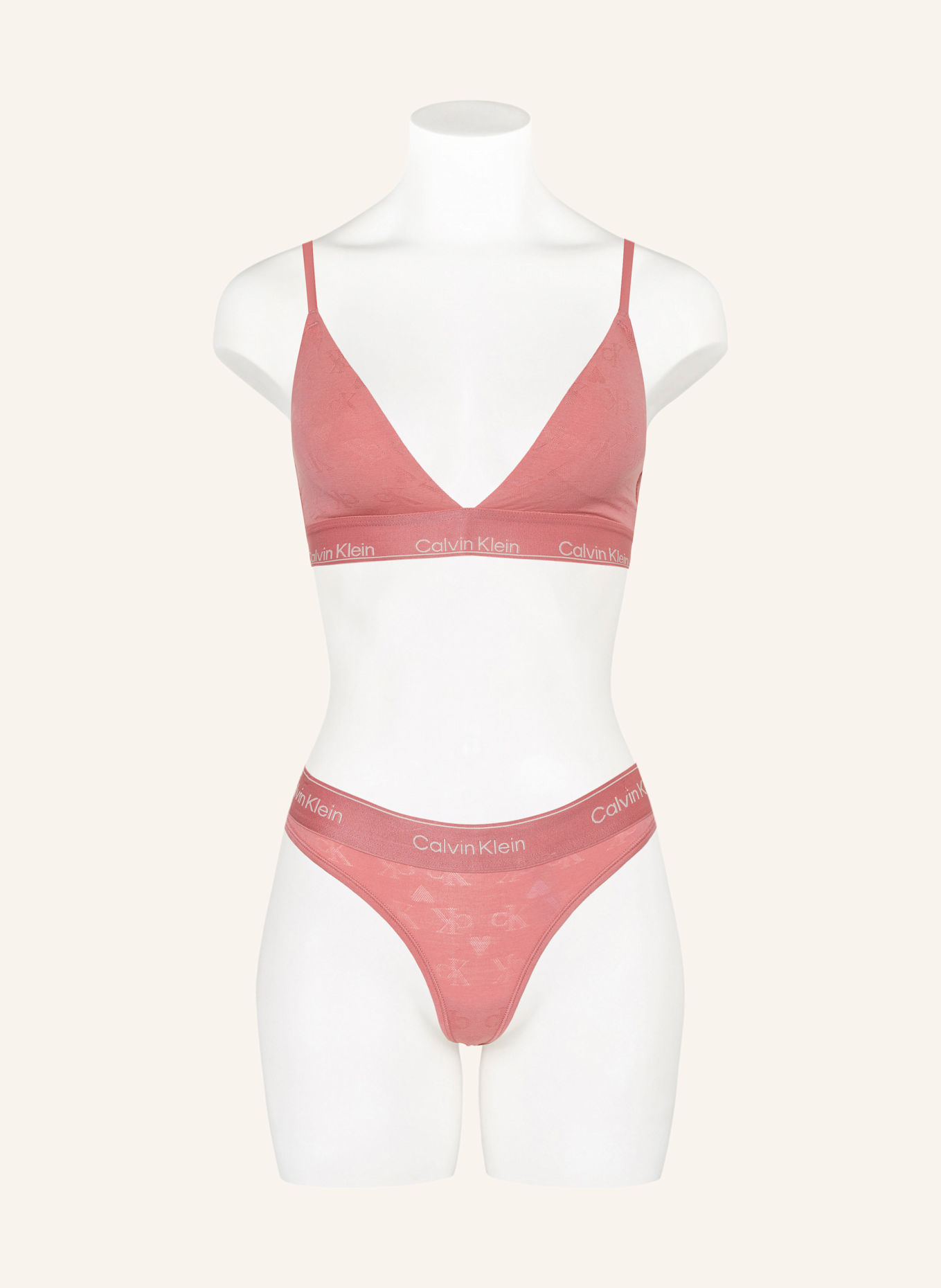 Calvin Klein Triangel-Bikini-Top MODERN COTTON: PINK