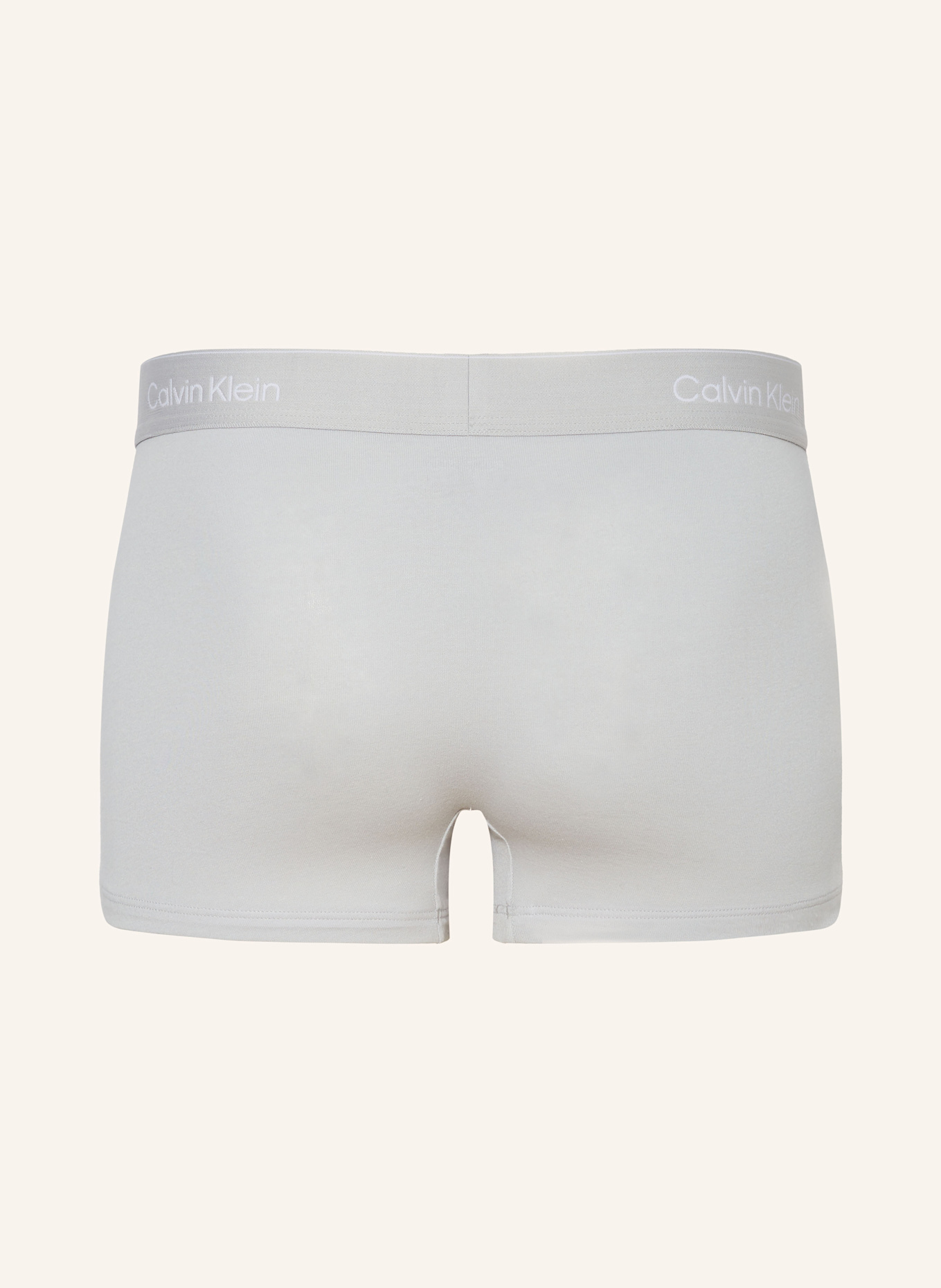 Calvin Klein 3er-Pack Boxershorts ICON COTTON STRETCH Low Rise, Farbe: ROT/ BLAU/ HELLGRAU (Bild 2)
