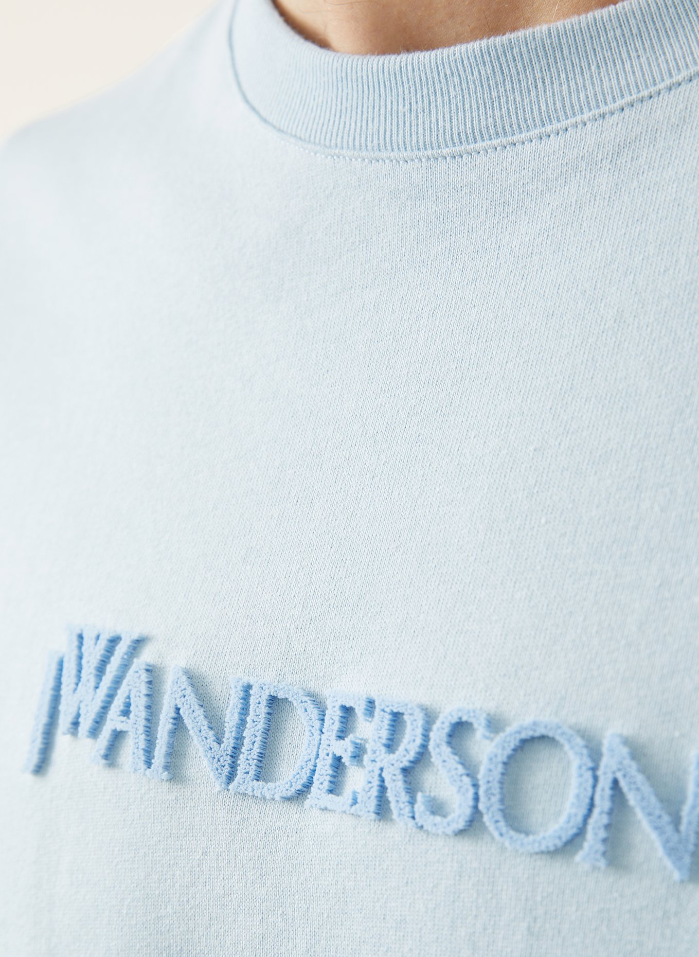 JW ANDERSON T-shirt: LIGHT BLUE