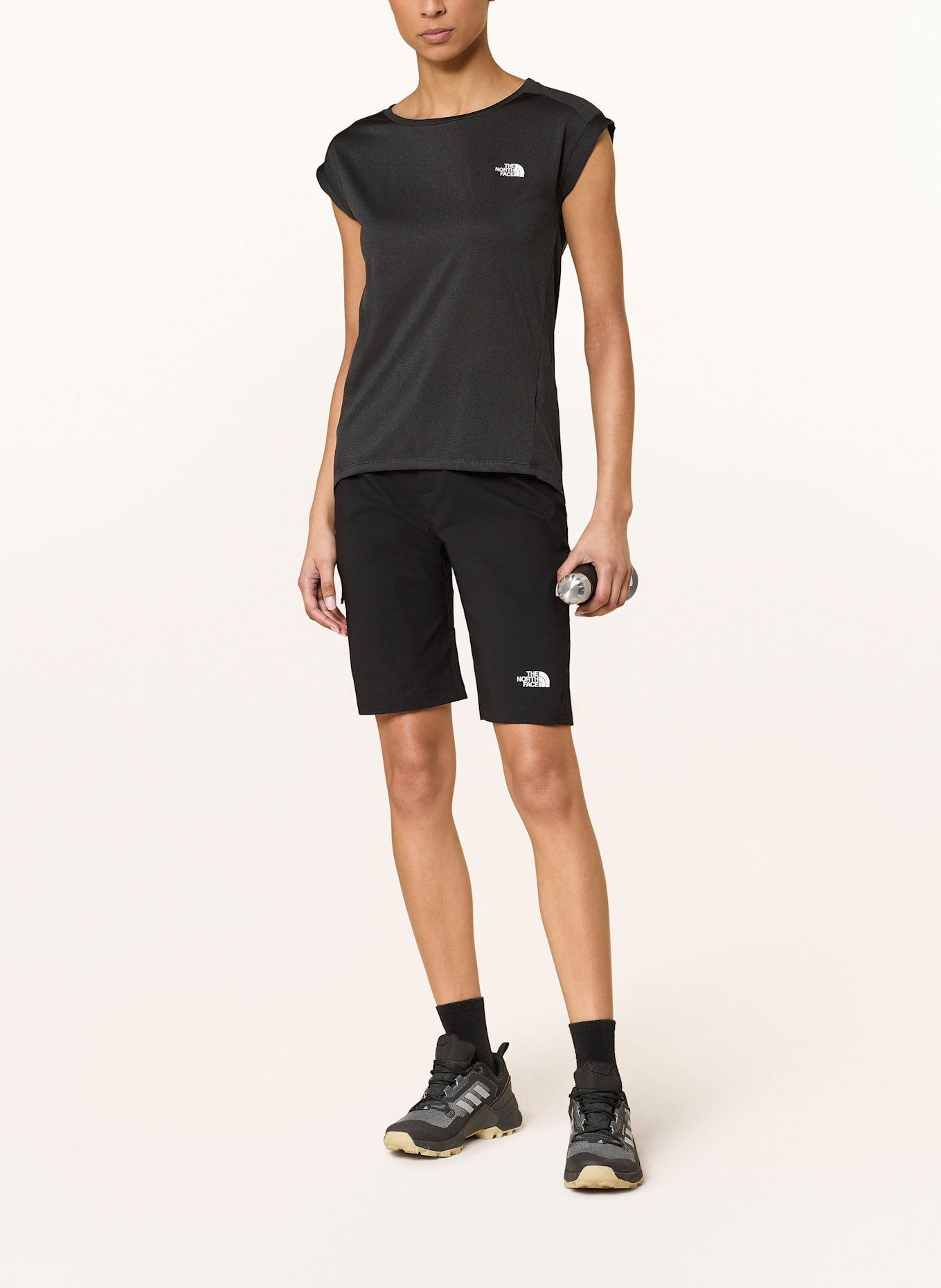 THE NORTH FACE Trekking-Shorts EXPLORATION: SCHWARZ