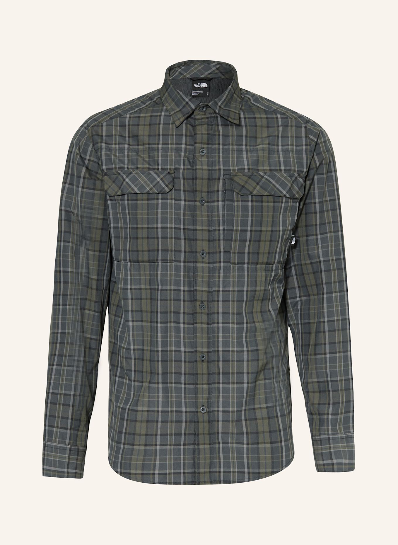 THE NORTH FACE Outdoor-Hemd SEQUOIA, Farbe: GRAU/ DUNKELGRAU/ OLIV (Bild 1)