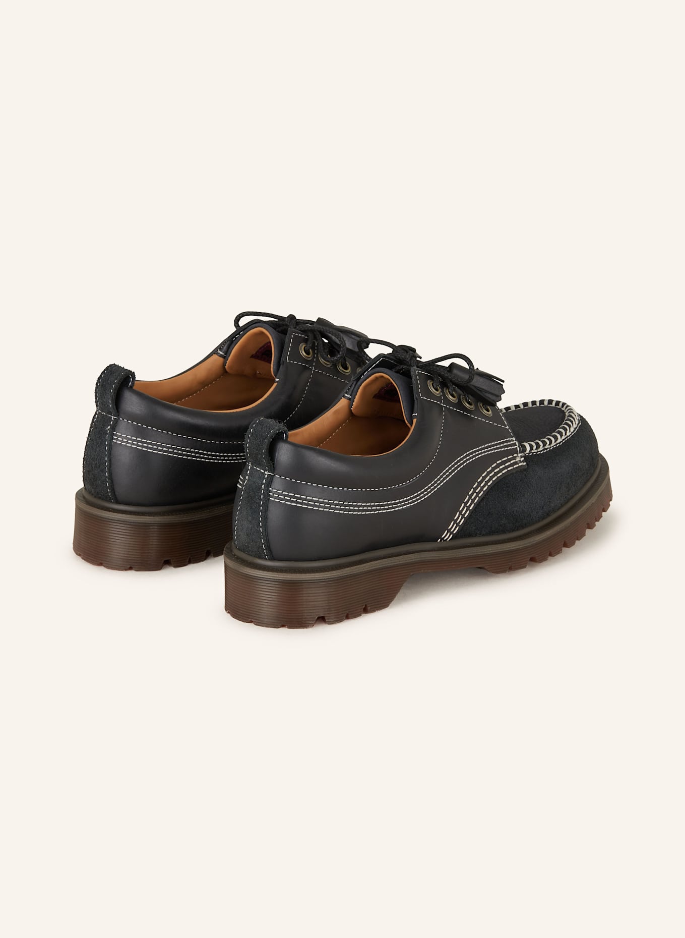 Dr. Martens Buty sznurowane LOWELL: CZARNY