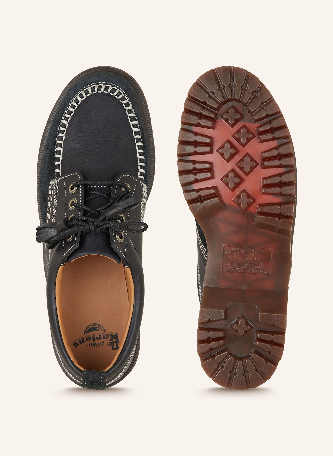 Dr. Martens Buty sznurowane LOWELL: CZARNY