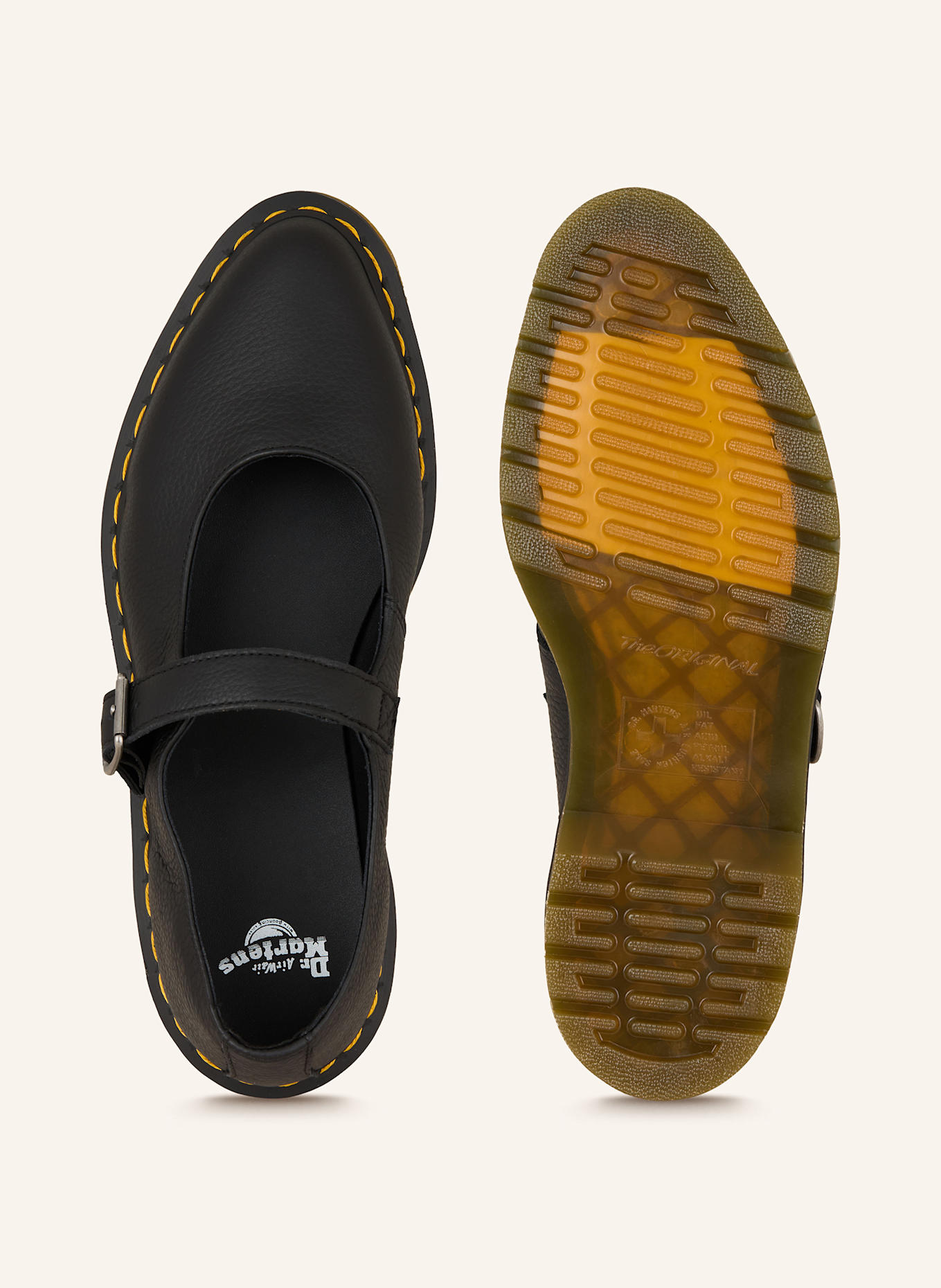 Dr. Martens Mary-Jane-Ballerinas ELPHIE: SCHWARZ