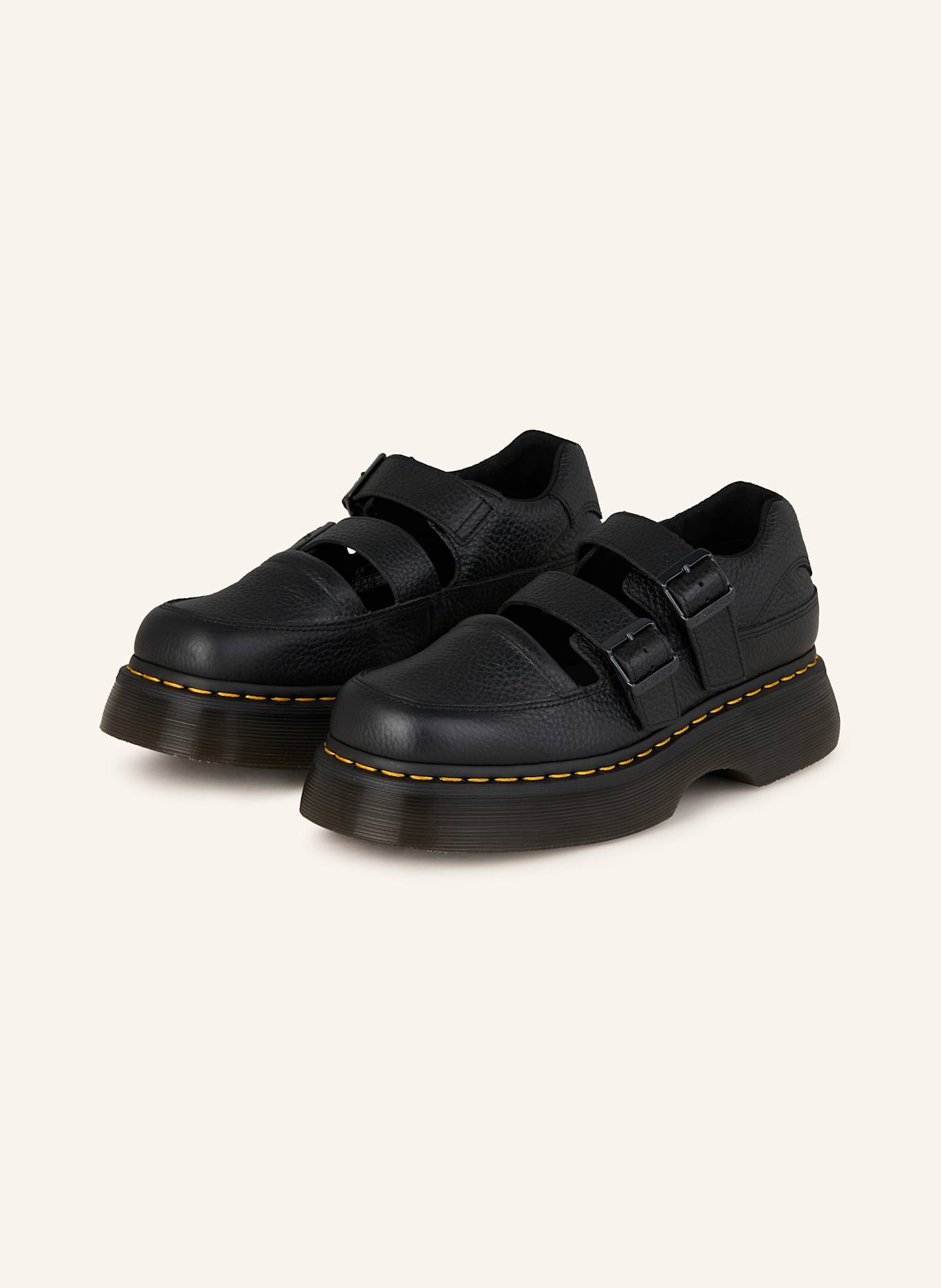 Dr. Martens Mary-Jane-Ballerinas BUZZ: SCHWARZ