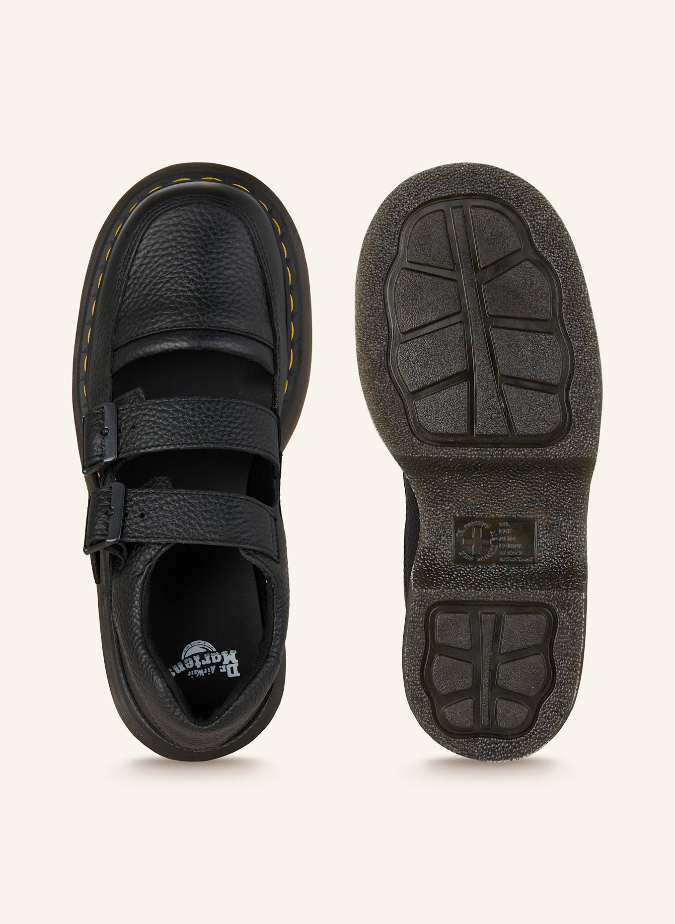 Dr. Martens Mary-Jane-Ballerinas BUZZ: SCHWARZ