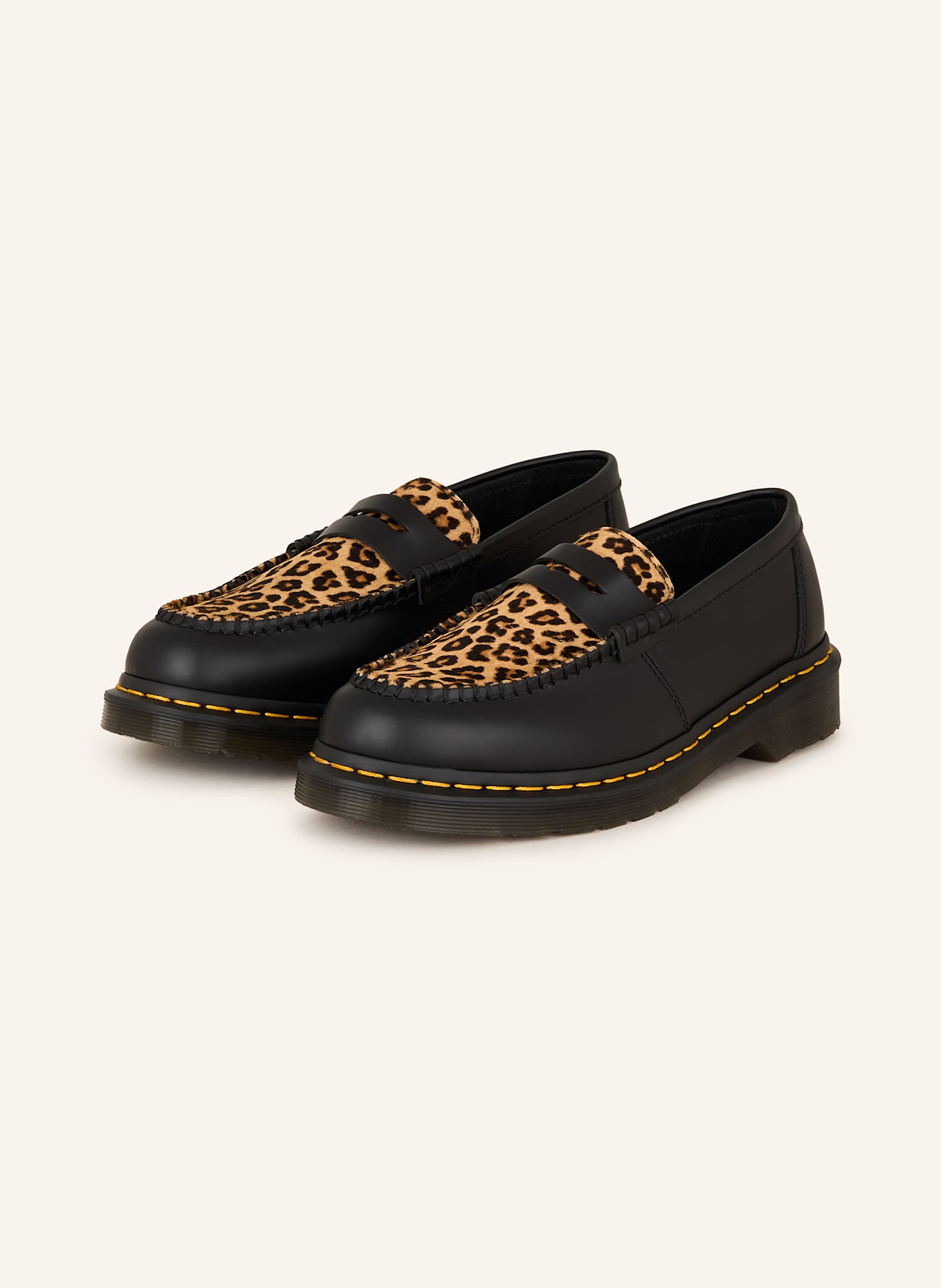 Dr. Martens Penny loafers PENTON: BLACK/ BEIGE