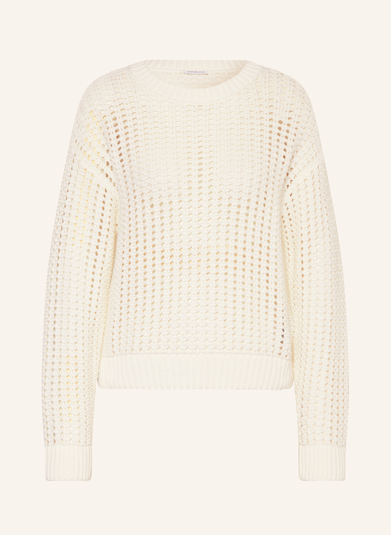 TRUE RELIGION Pullover AVA: WEISS