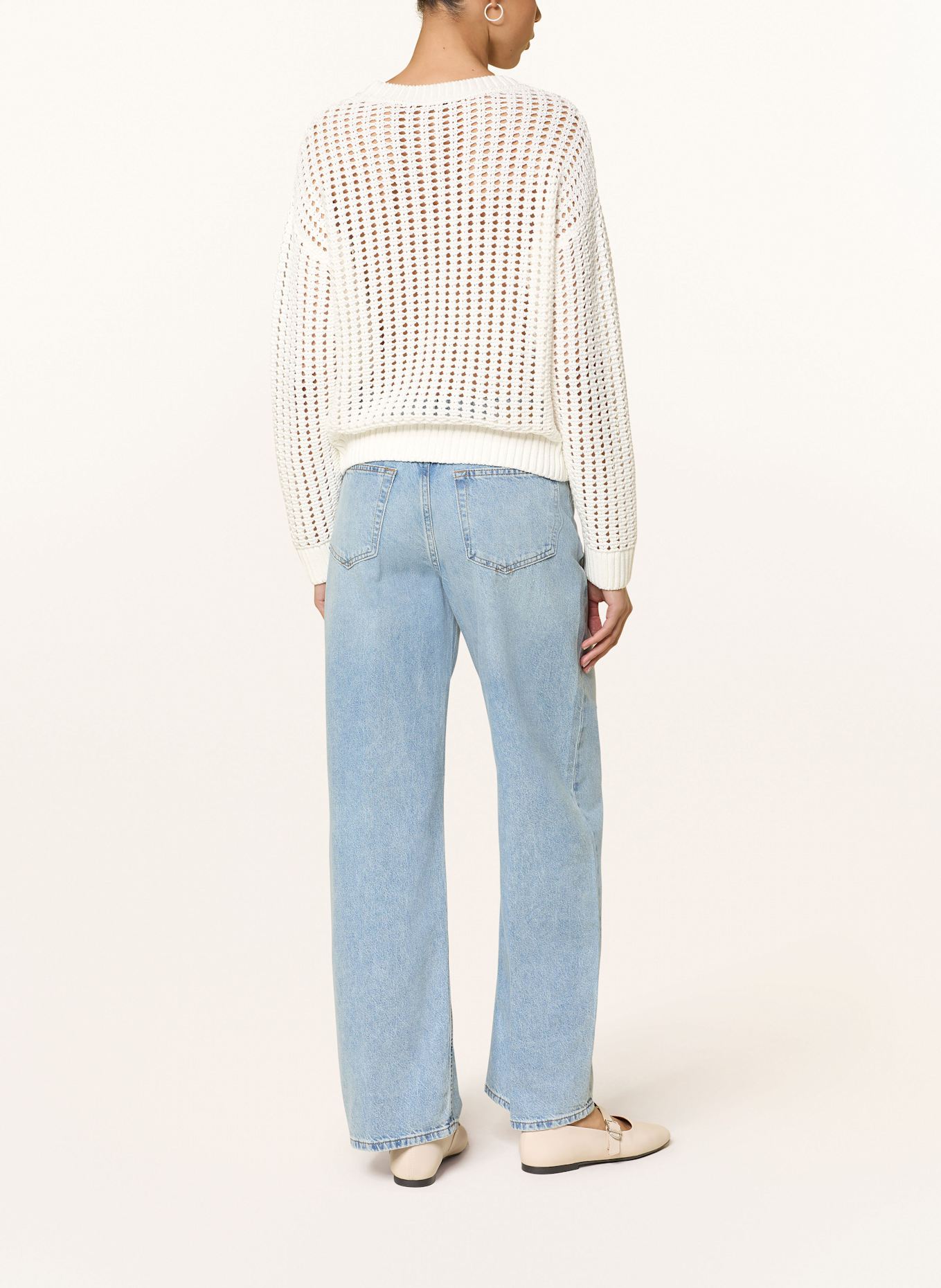 TRUE RELIGION Pullover AVA: WEISS