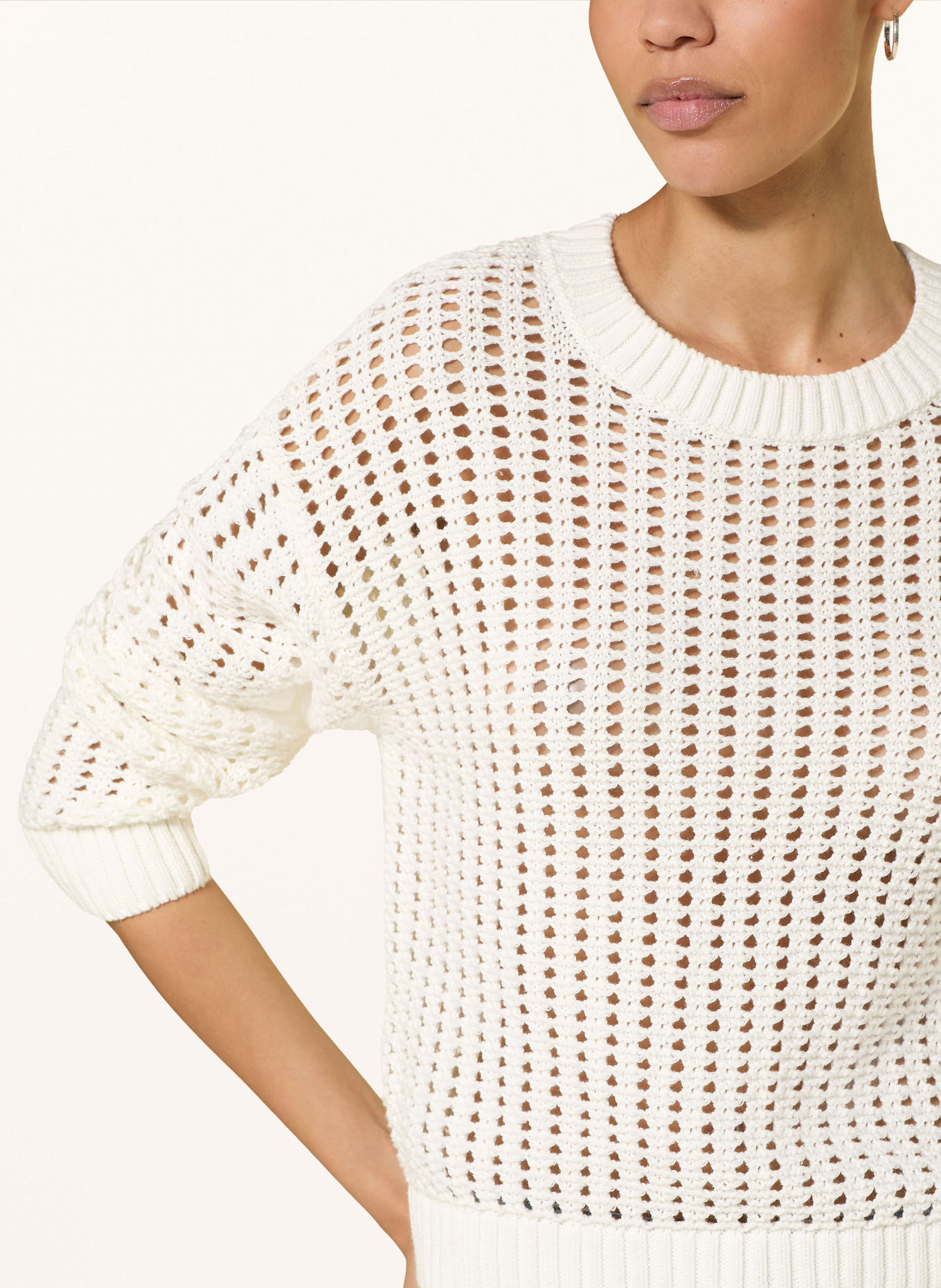 TRUE RELIGION Pullover AVA: WEISS