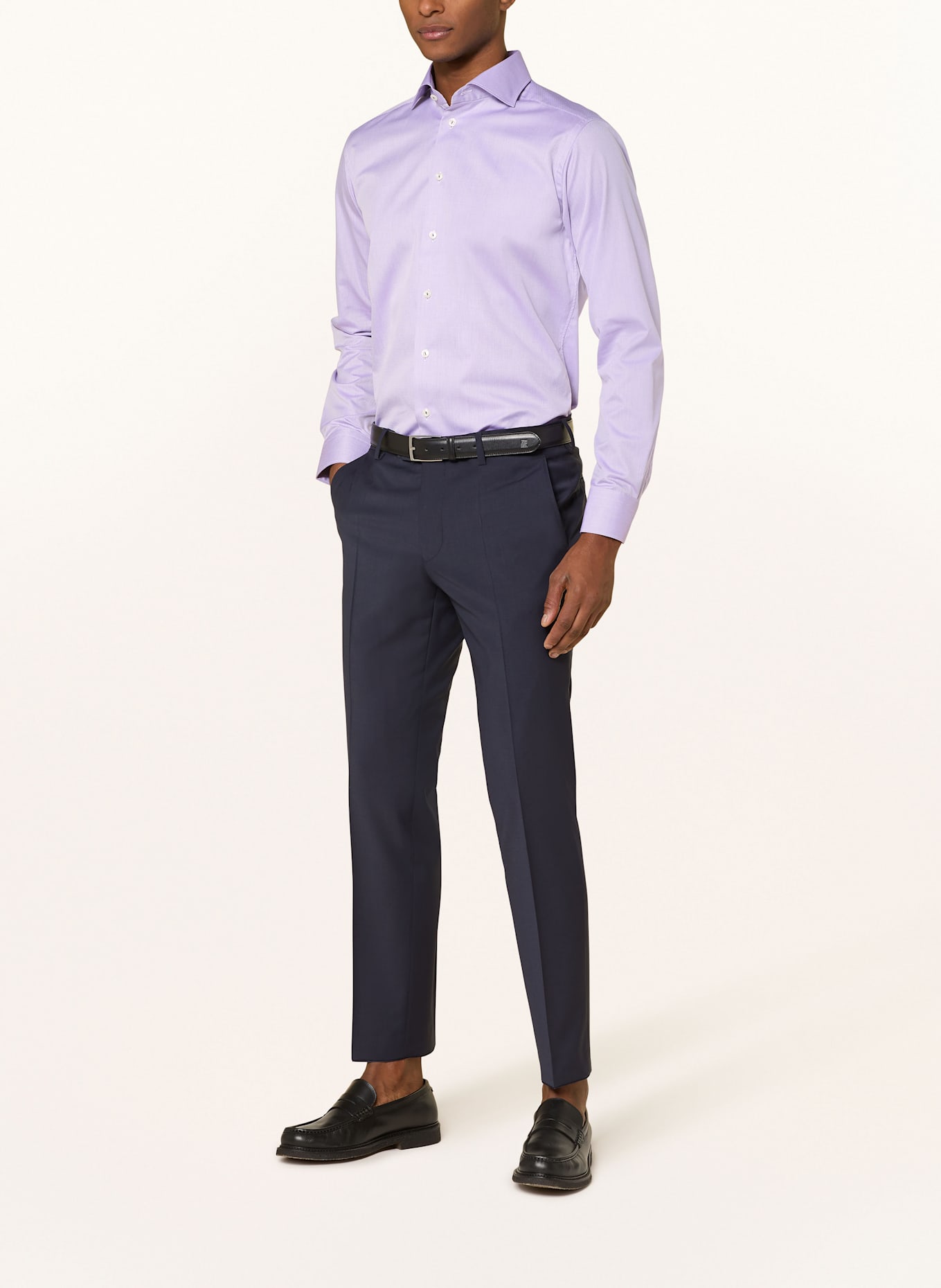 ETON Koszula slim fit: JASNOFIOLETOWY