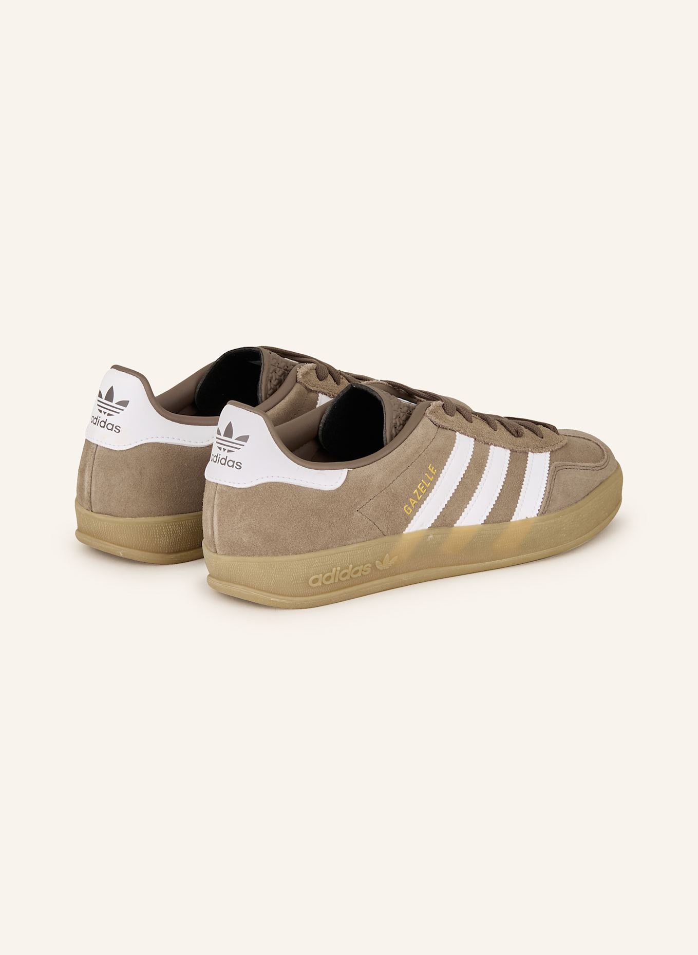 adidas Originals Sneaker GAZELLE INDOOR: BRAUN/ WEISS