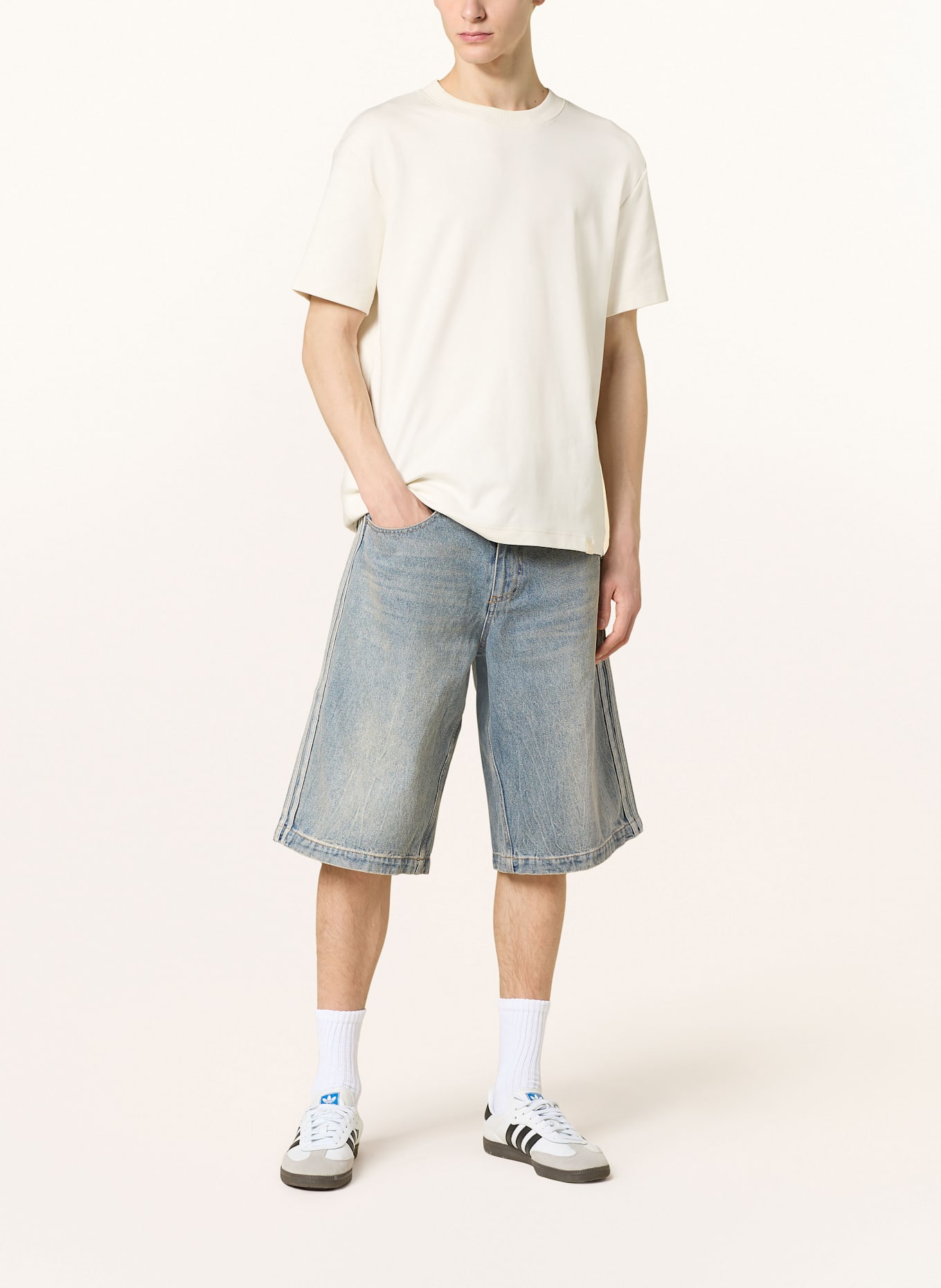 【adidas】 Adilenium Season 3 Denim Shorts adidas Adilenium Season 3 Denim Shorts Indigo Denim - SS25 - US
