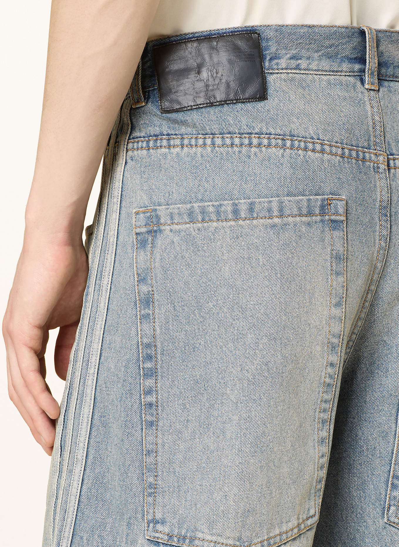 adidas Originals ADILENIUM SEASON 3 denim shorts in inddnm