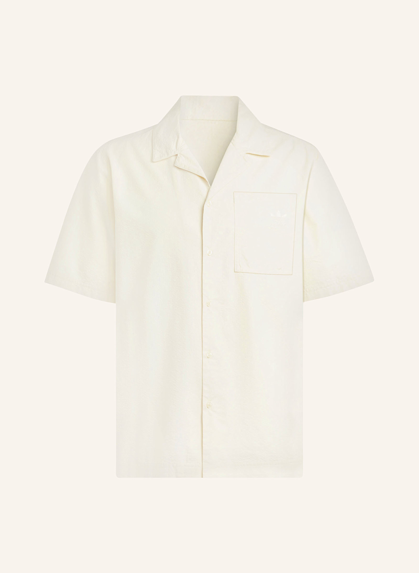 adidas Originals Resorthemd ESSENTIALS Loose Fit: CREME