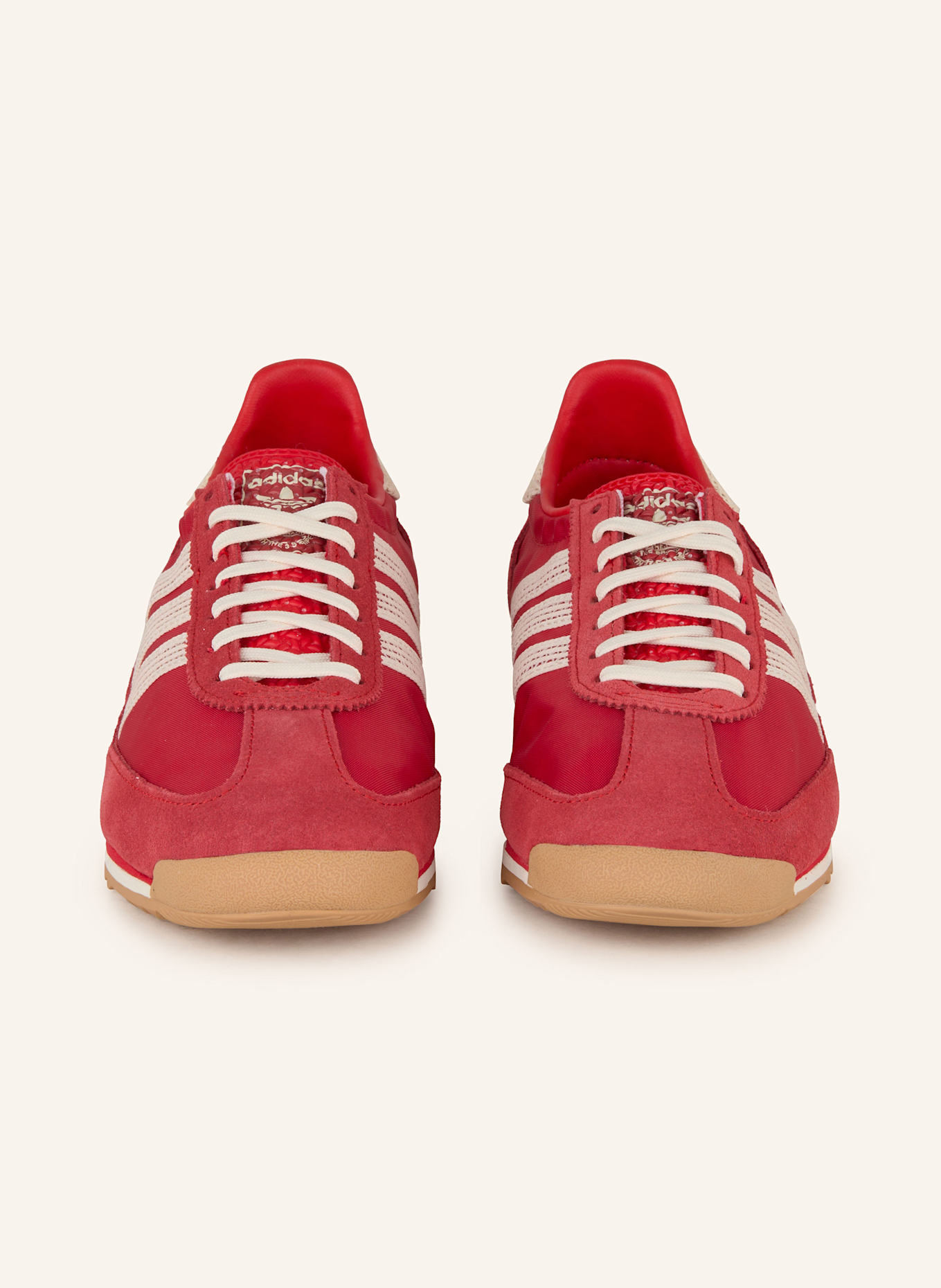 adidas Originals Sneaker SL 72 OG: ROT/ ECRU/ HELLBRAUN