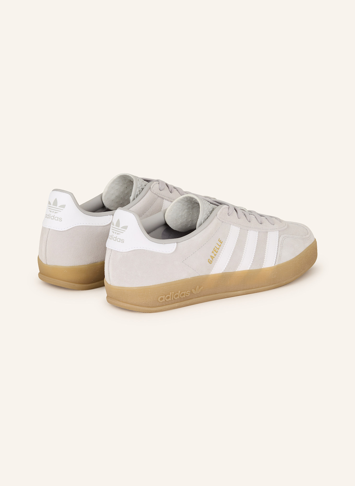 adidas Originals Sneaker GAZELLE INDOOR: HELLGRAU/ WEISS