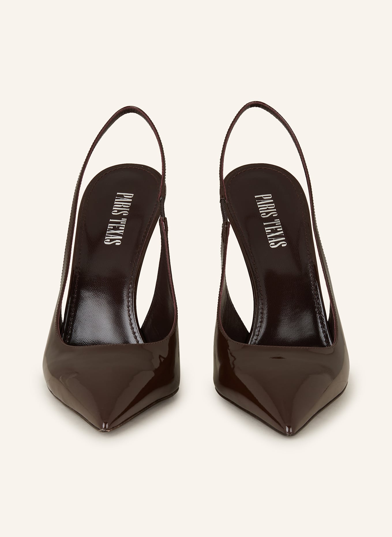 PARIS TEXAS Slingpumps LIDIA: DUNKELBRAUN