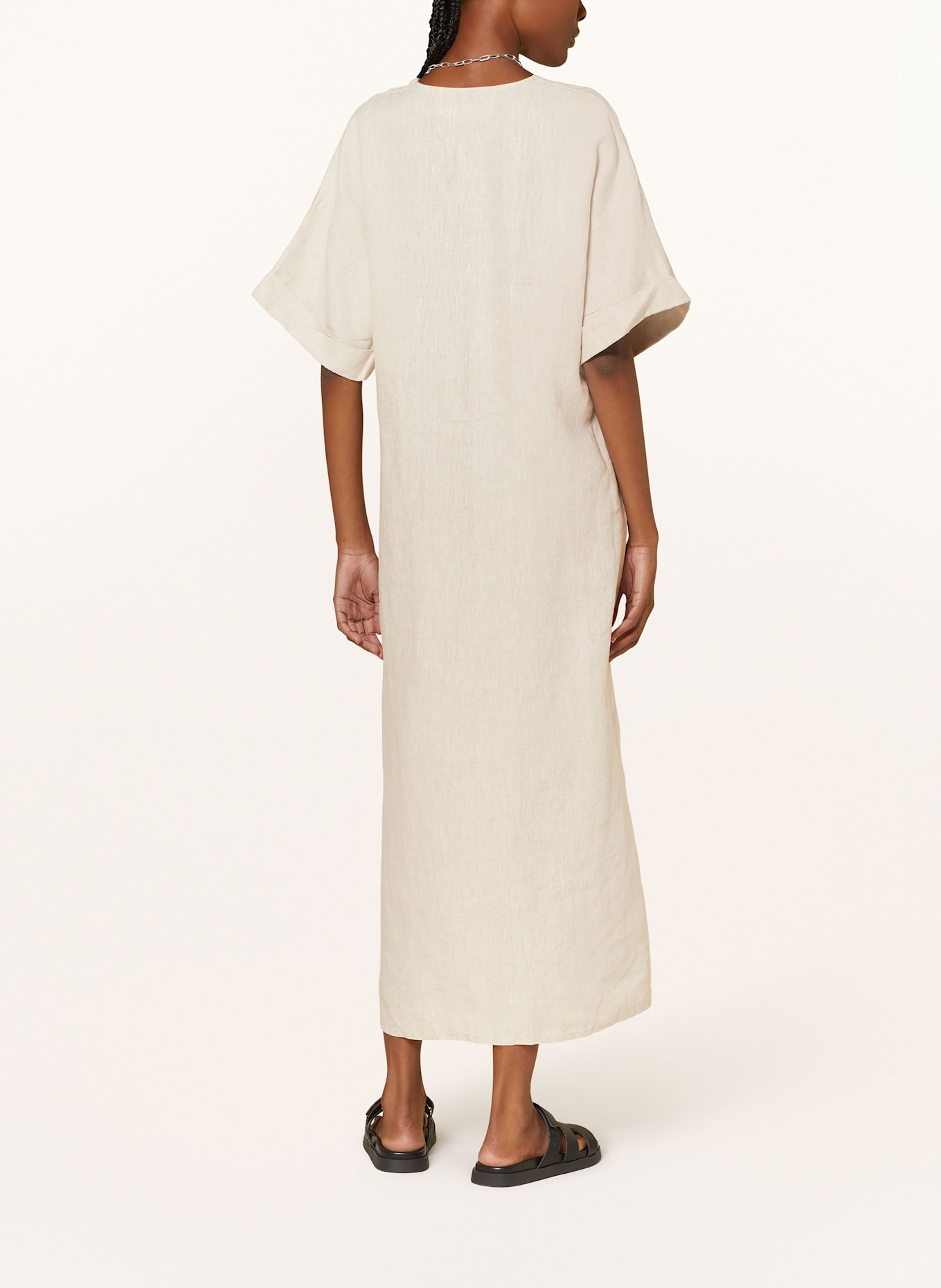 InWear Leinenkleid SOLINAIW: BEIGE