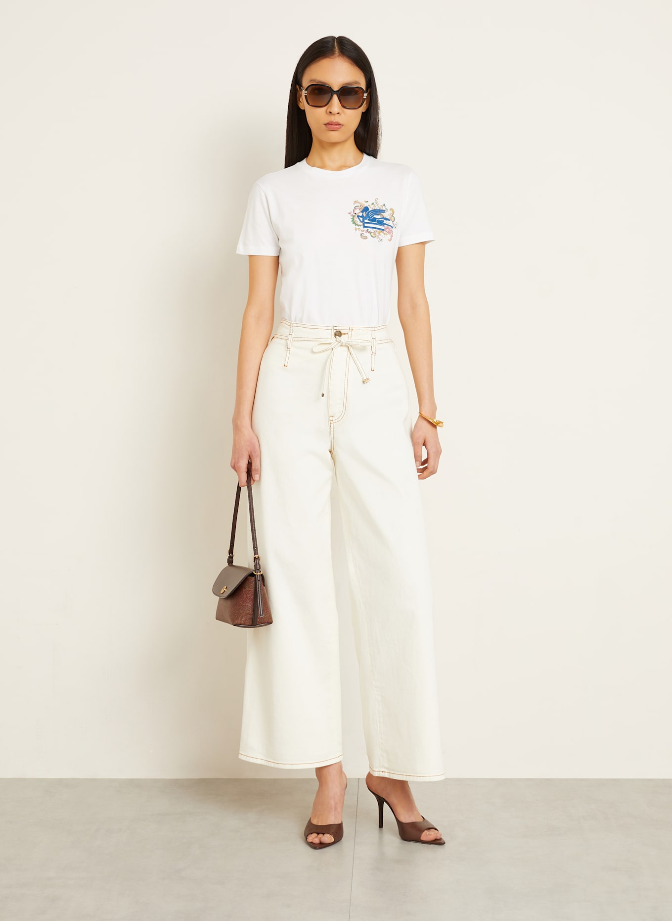 ETRO T-shirt: BIAŁY