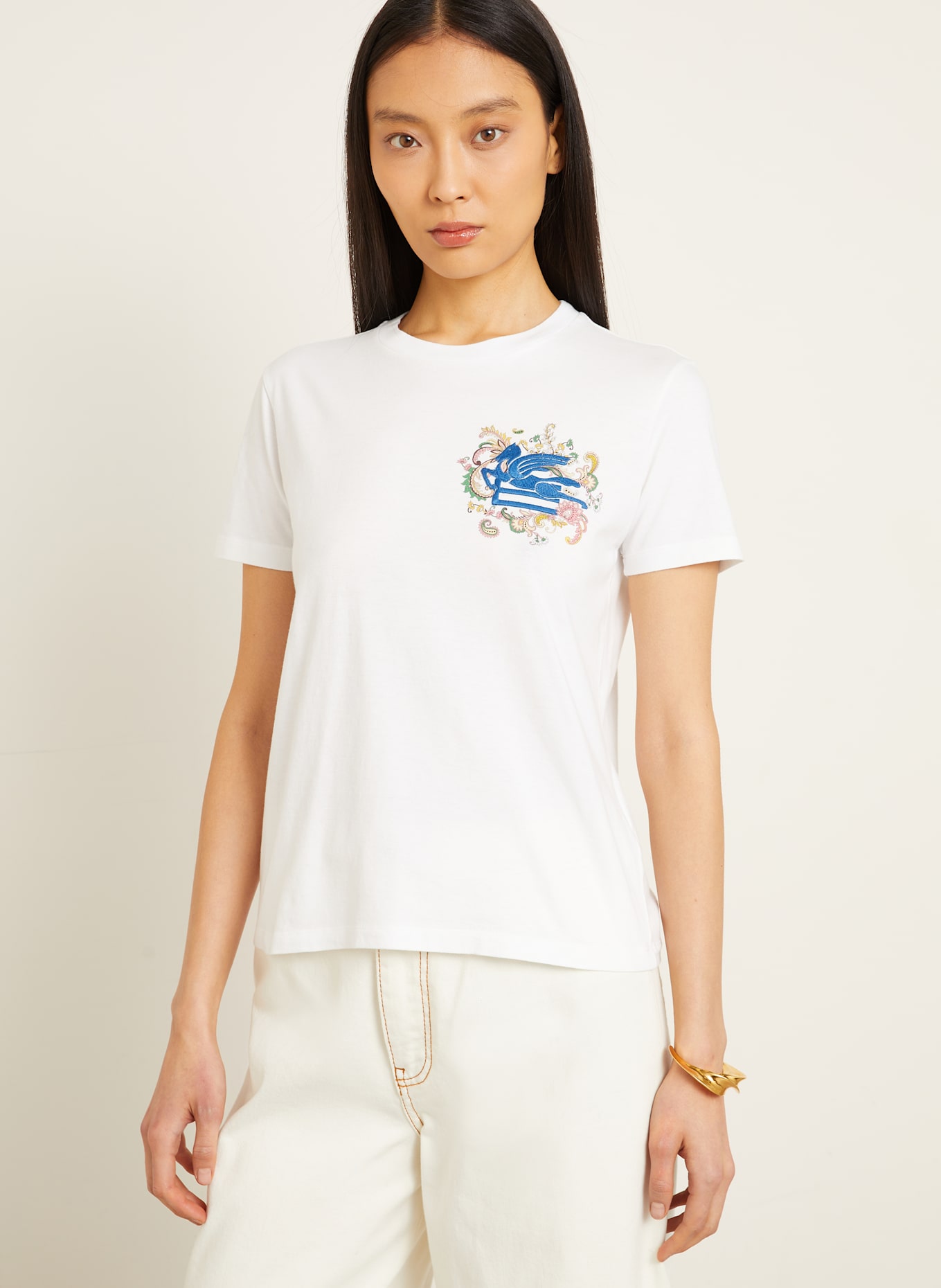 ETRO T-shirt: BIAŁY