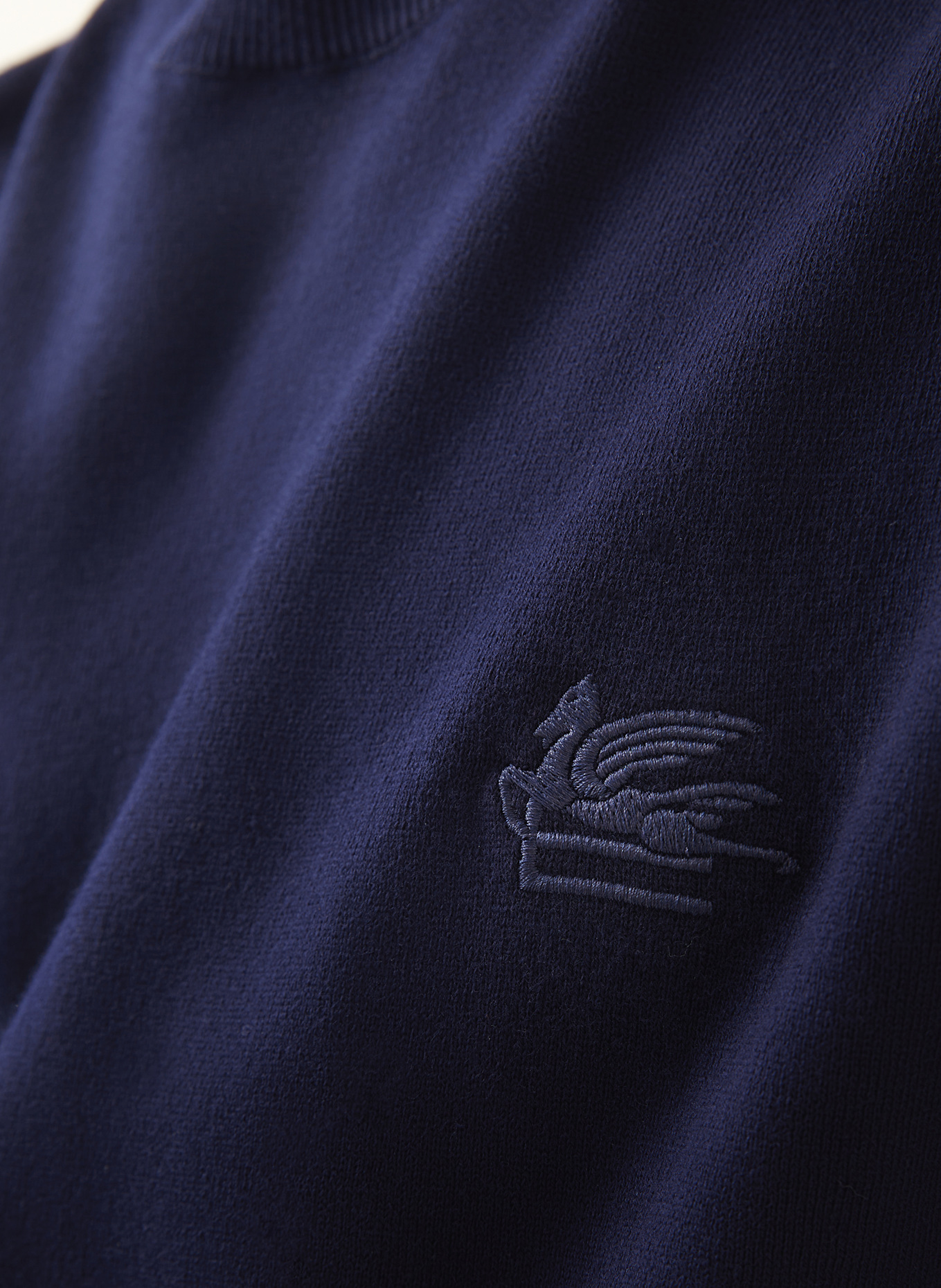 ETRO Strickshirt: DUNKELBLAU