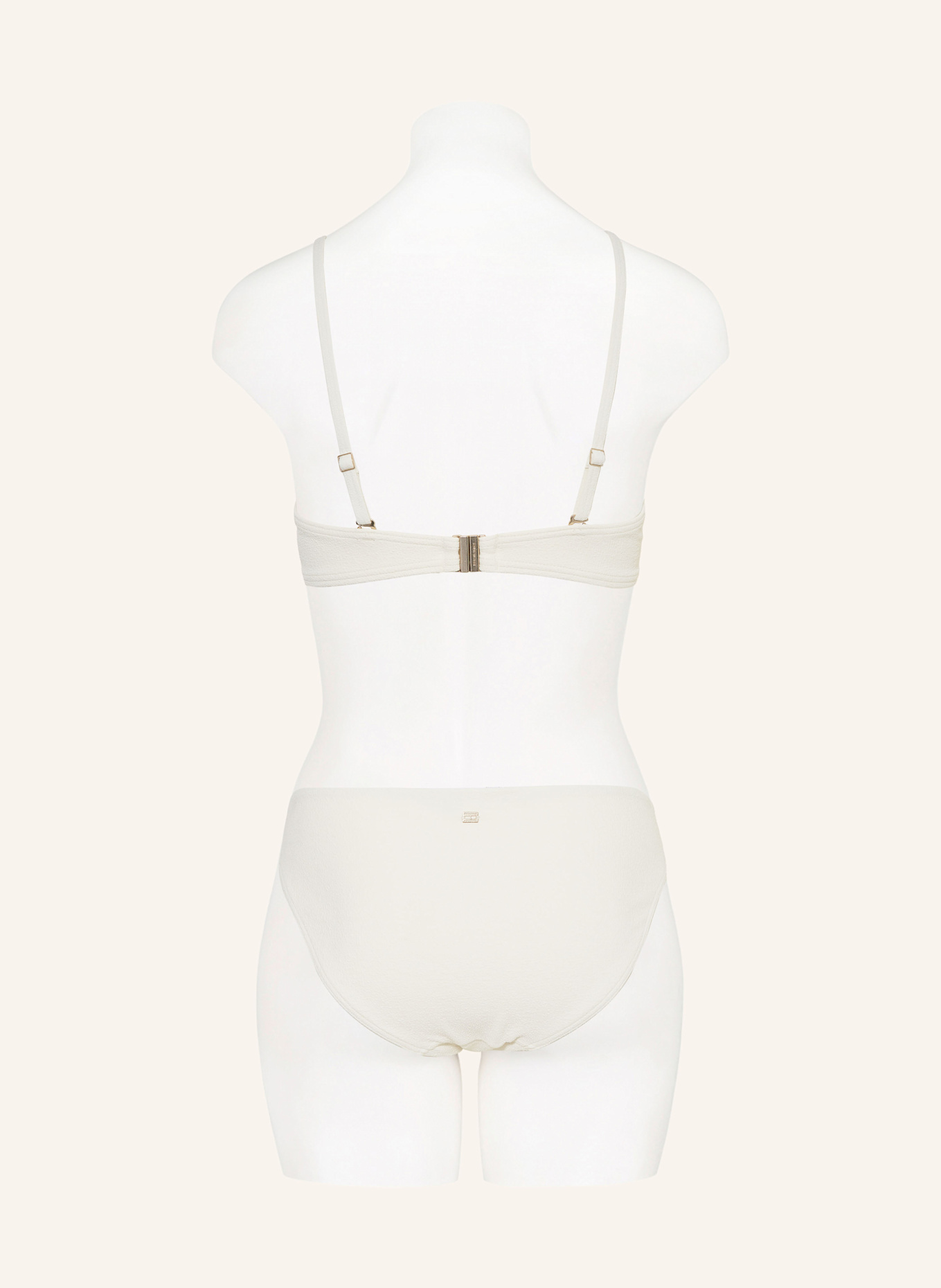 TOMMY HILFIGER Bügel-Bikini-Top: WEISS