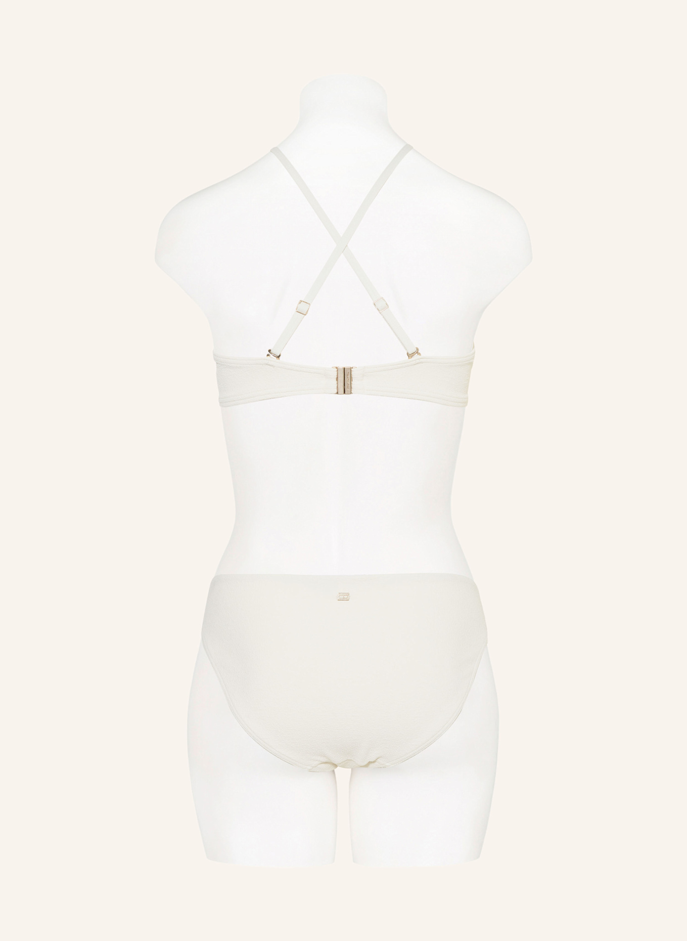 TOMMY HILFIGER Bügel-Bikini-Top: WEISS