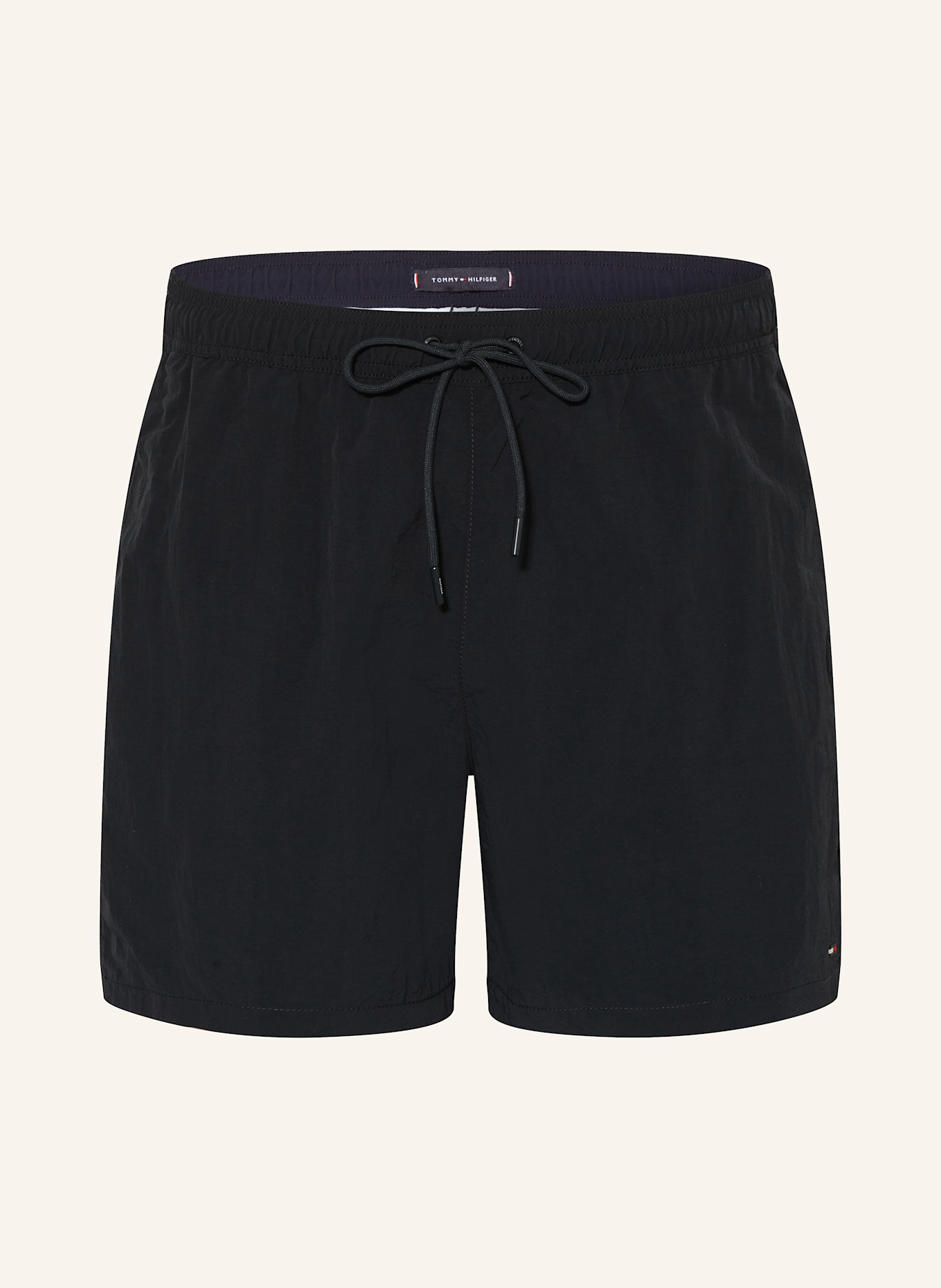 TOMMY HILFIGER Swim Shorts: BLACK