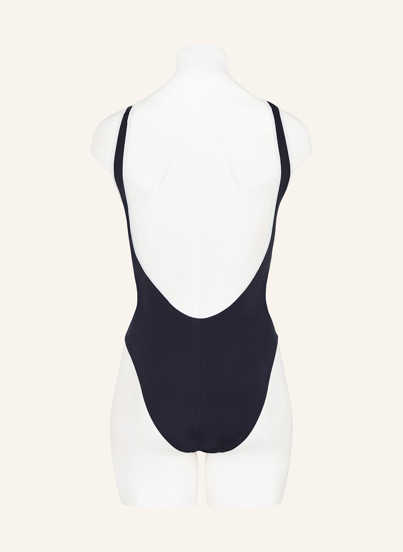 TOMMY HILFIGER Badeanzug, Farbe: DUNKELBLAU/ WEISS (Bild 3)