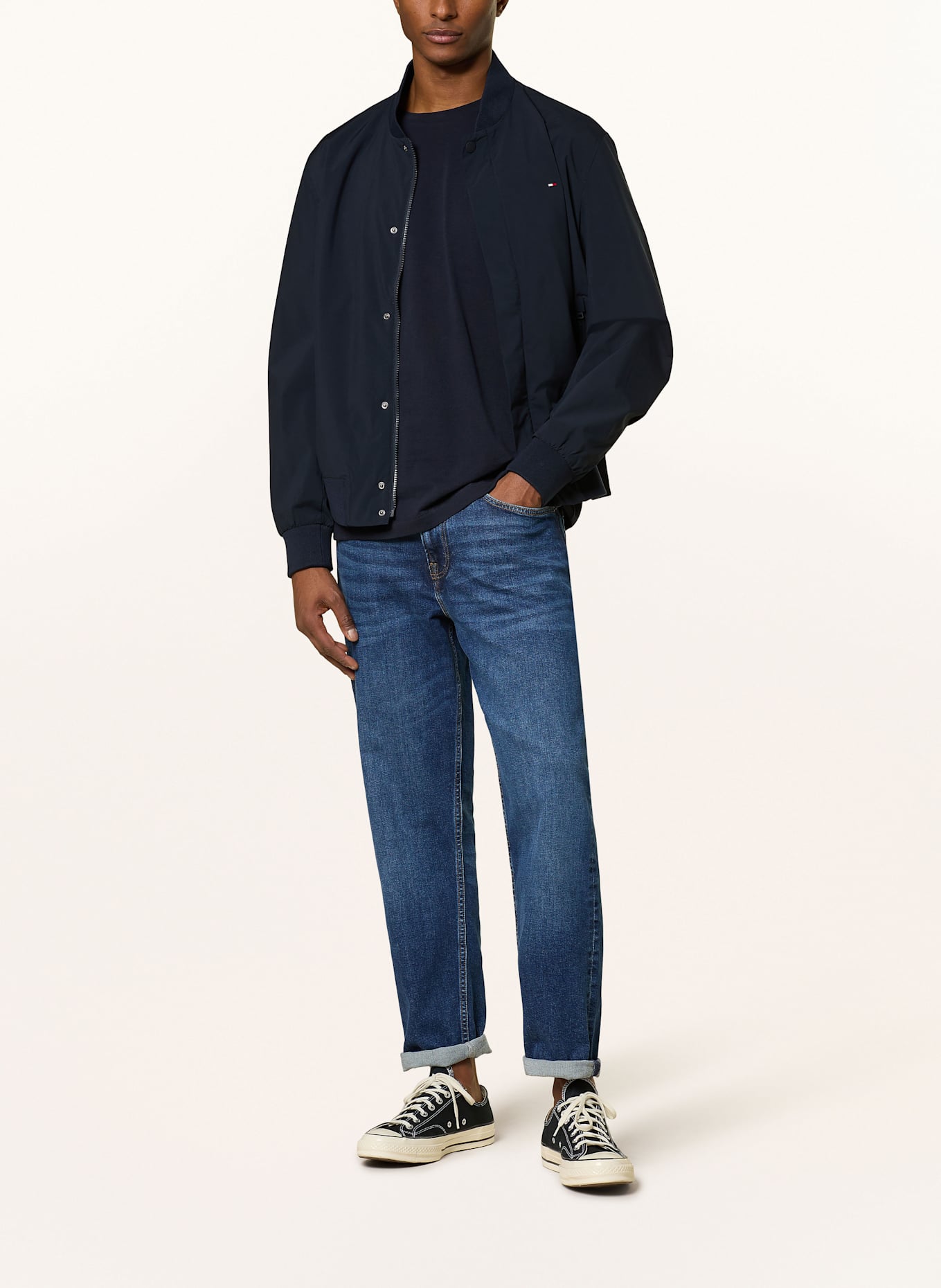 TOMMY HILFIGER Blouson: DUNKELBLAU