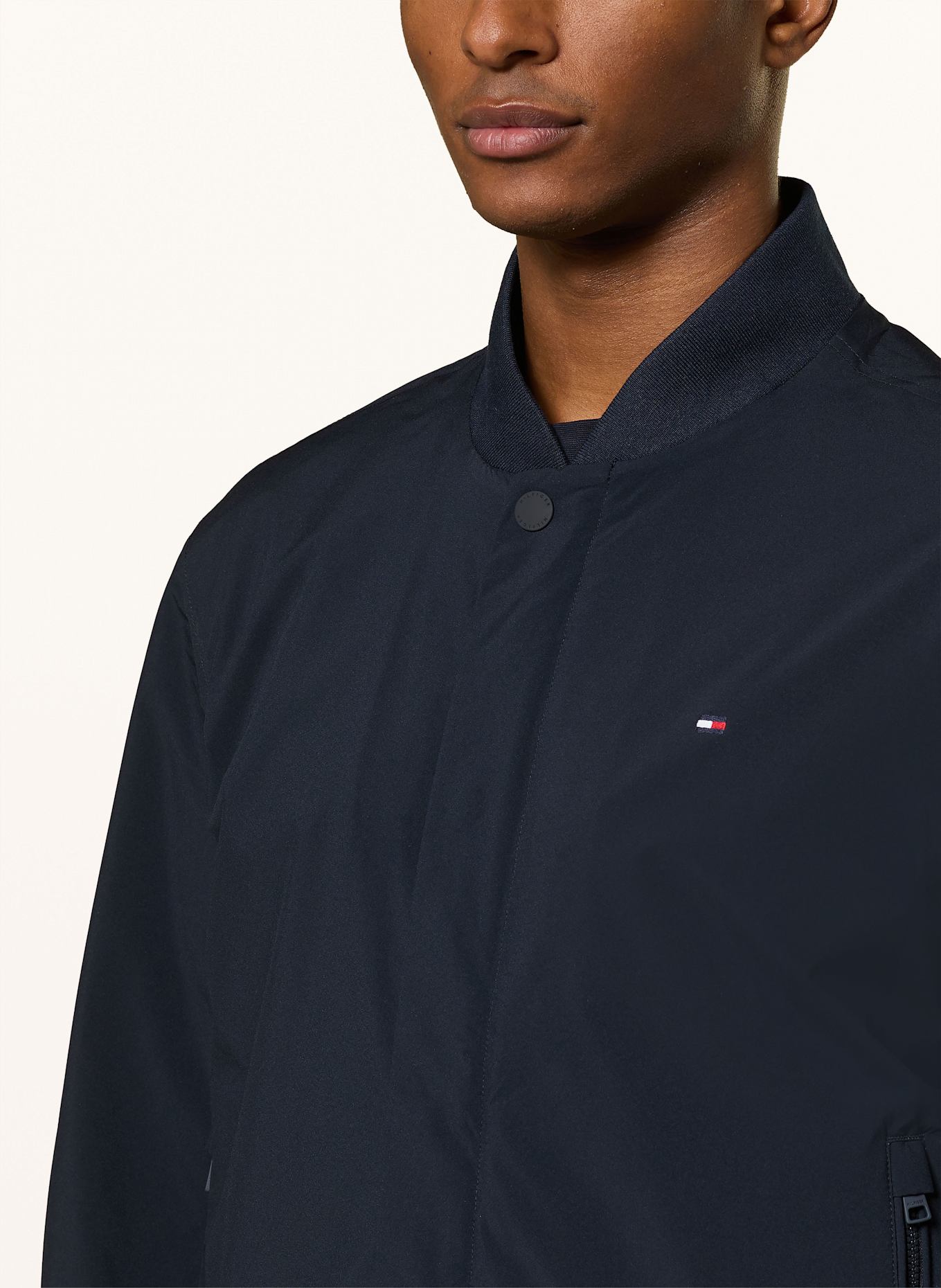 TOMMY HILFIGER Blouson: DUNKELBLAU