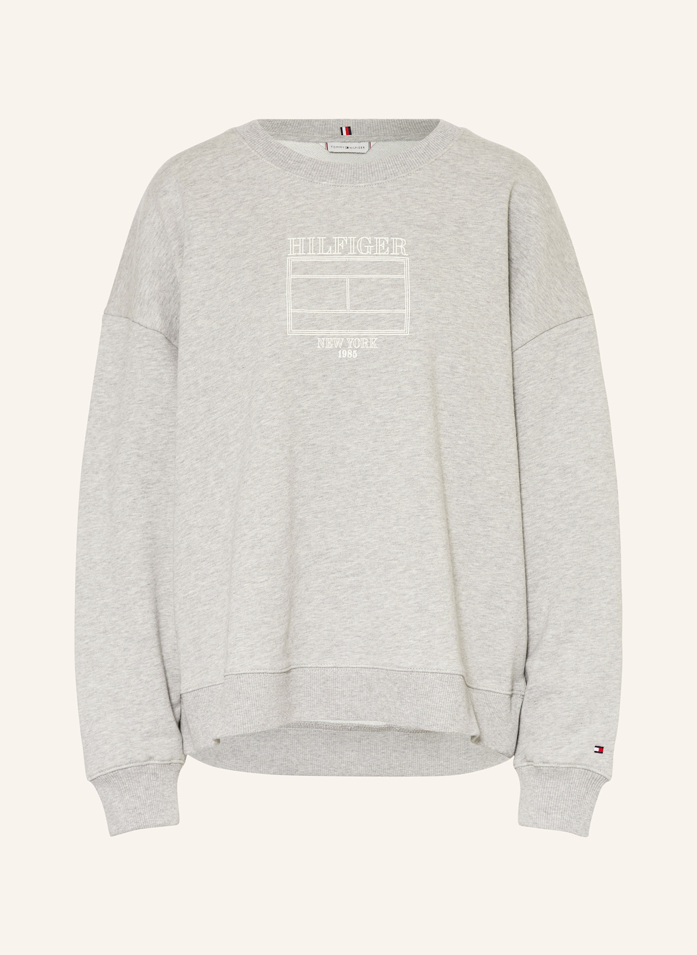 TOMMY HILFIGER Bluza nierozpinana: SZARY