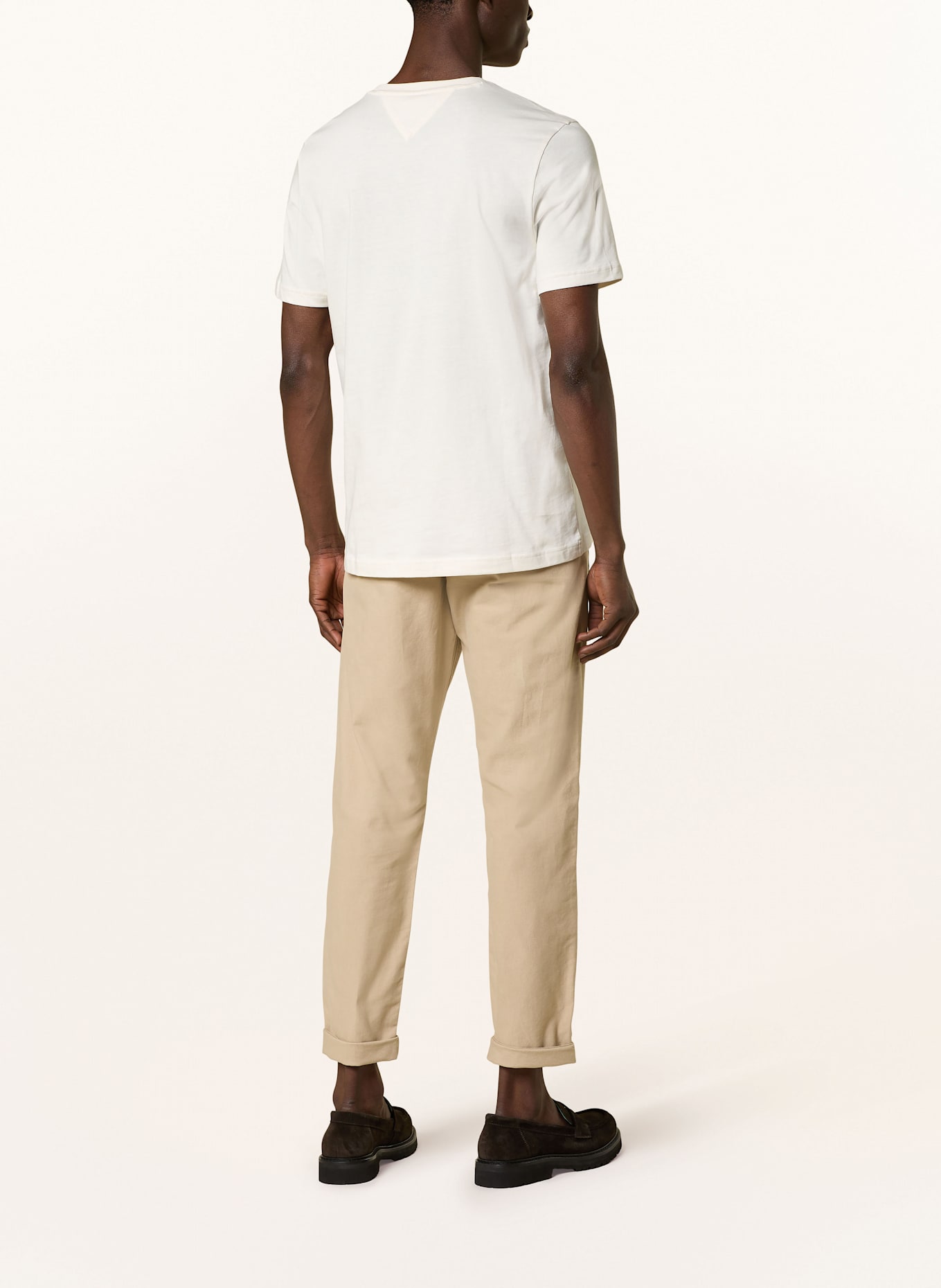 TOMMY HILFIGER T-shirt: KREMOWY / SZARY / CZERWONY