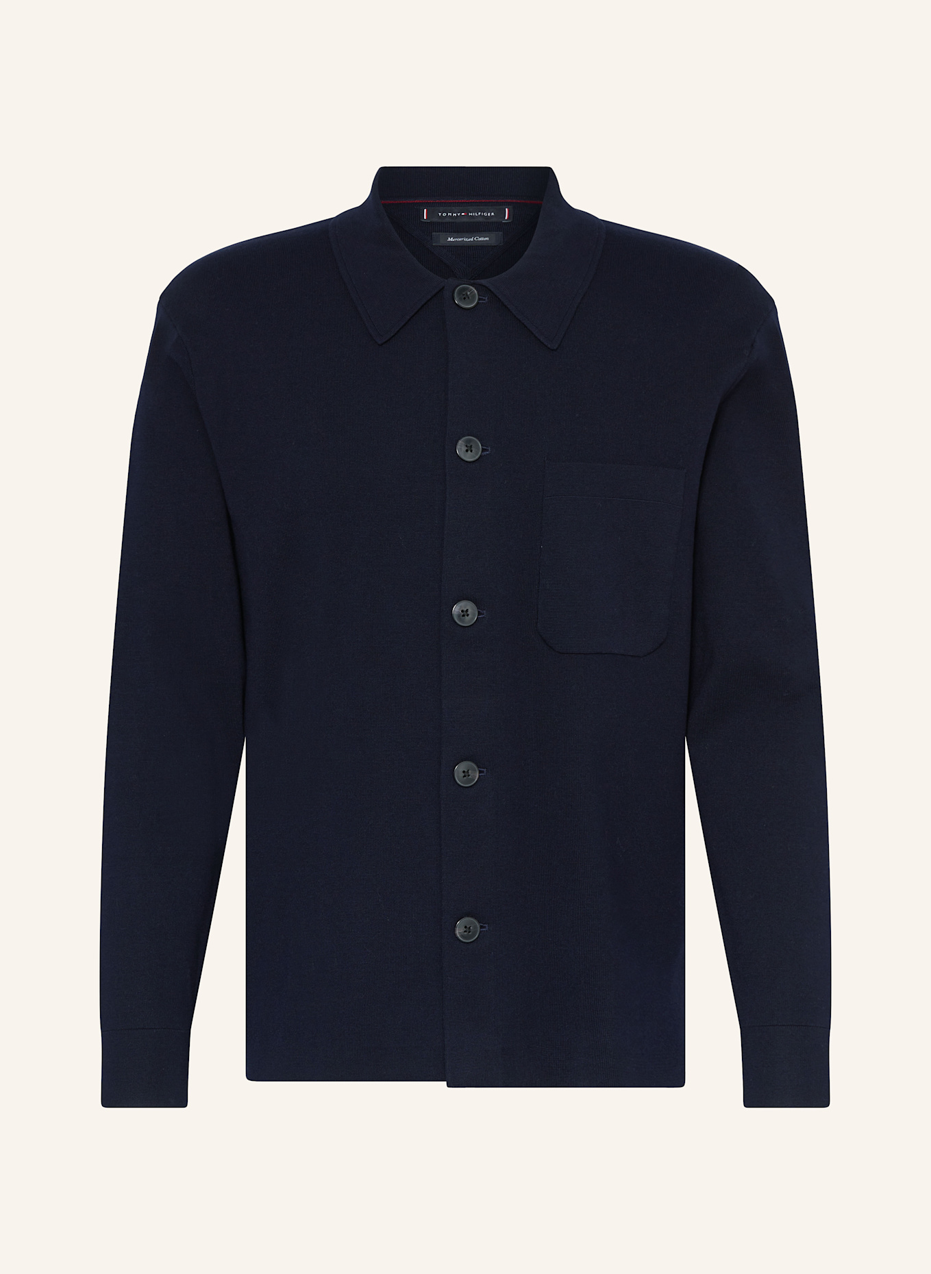 TOMMY HILFIGER Kardigan: GRANATOWY