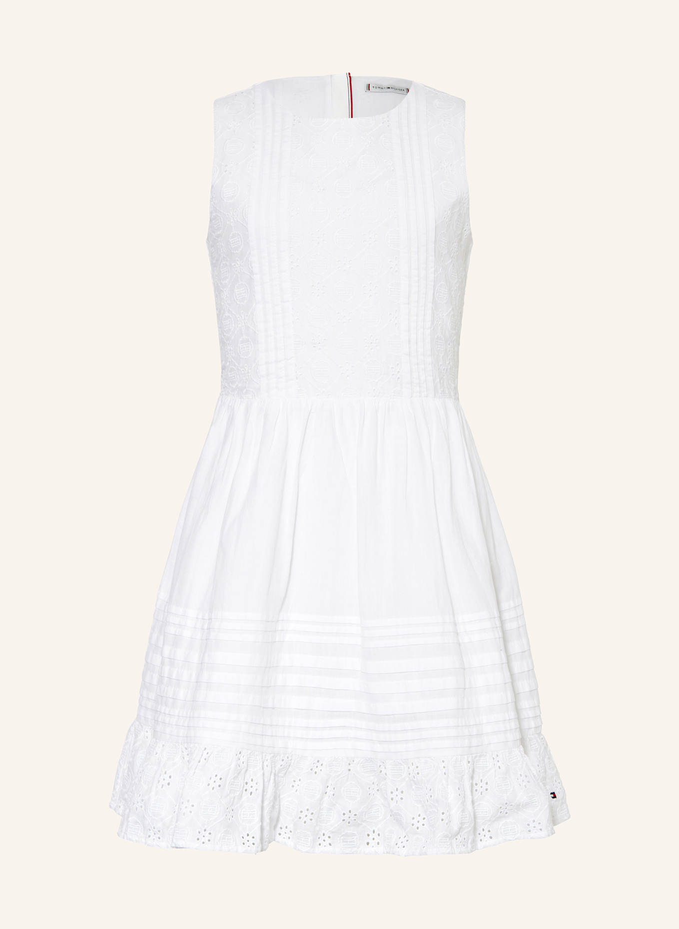 TOMMY HILFIGER Kleid: CREME