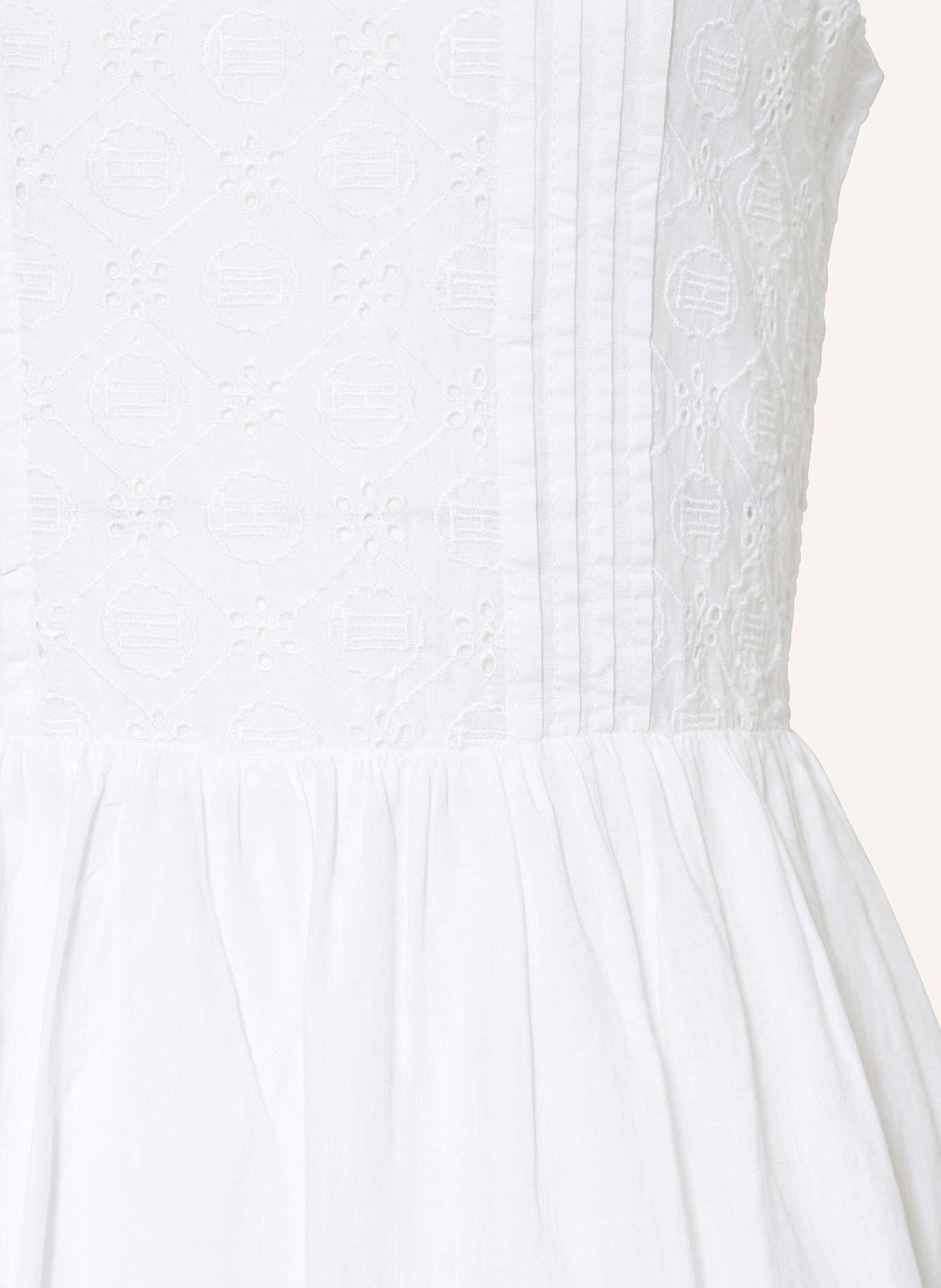 TOMMY HILFIGER Kleid: CREME