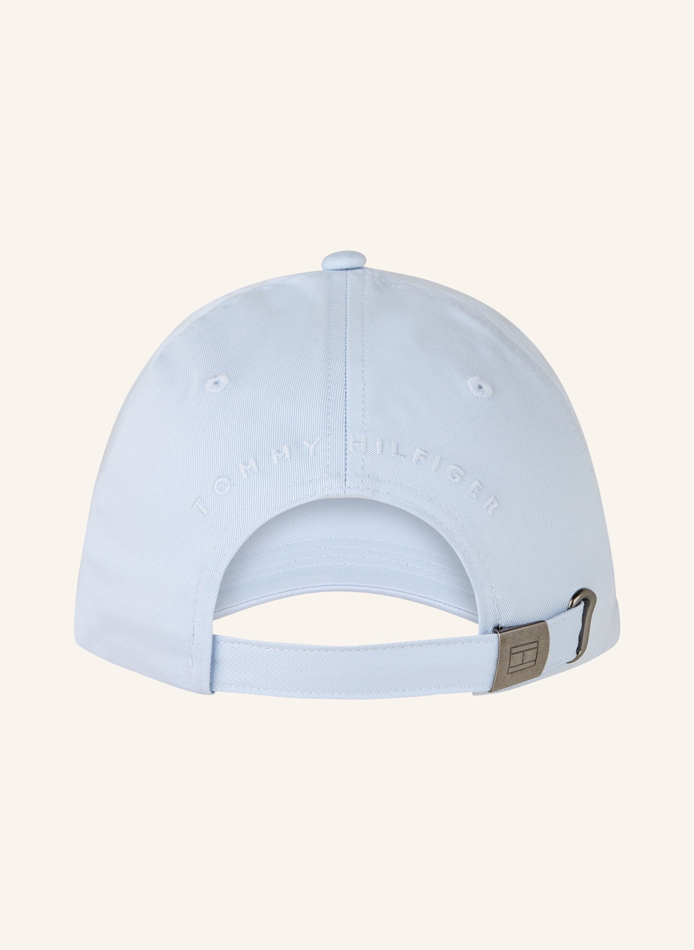 tommy zipped-pockets HILFIGER Cap: HELLBLAU