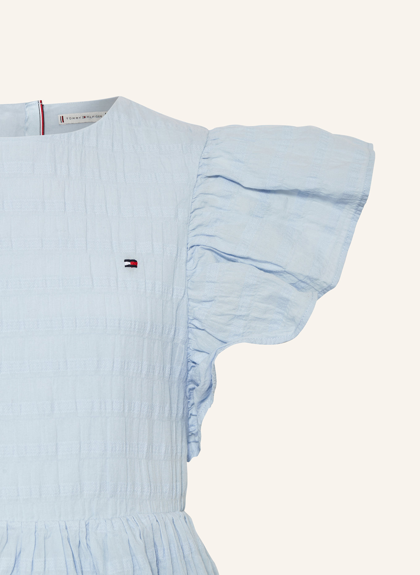 TOMMY HILFIGER Kleid: HELLBLAU
